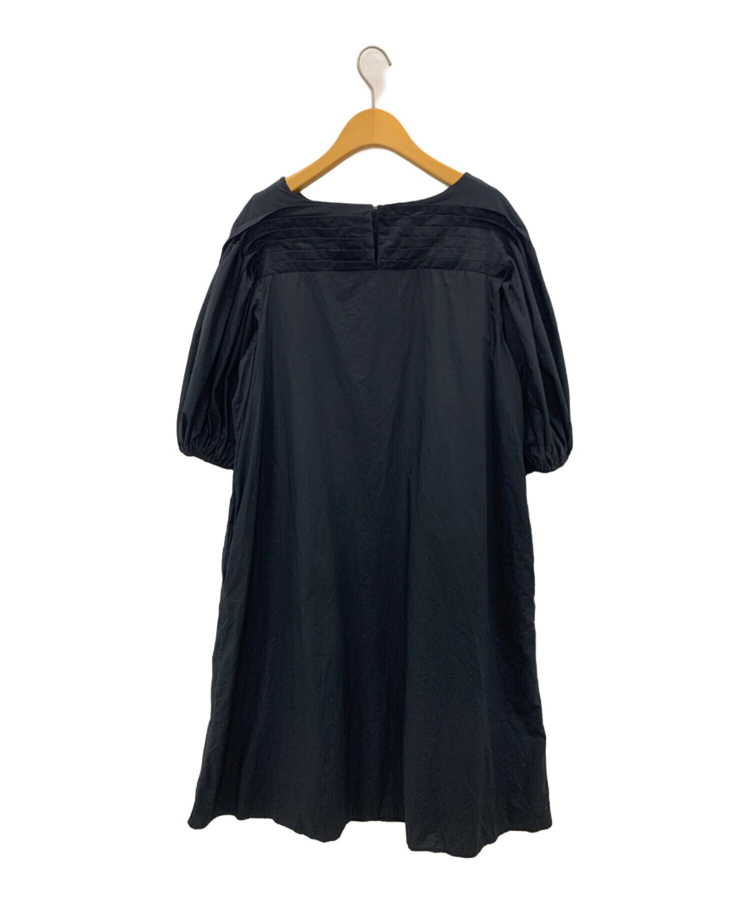 中古・古着通販】Merlette (マーレット) ボリュームスリーブワンピース 