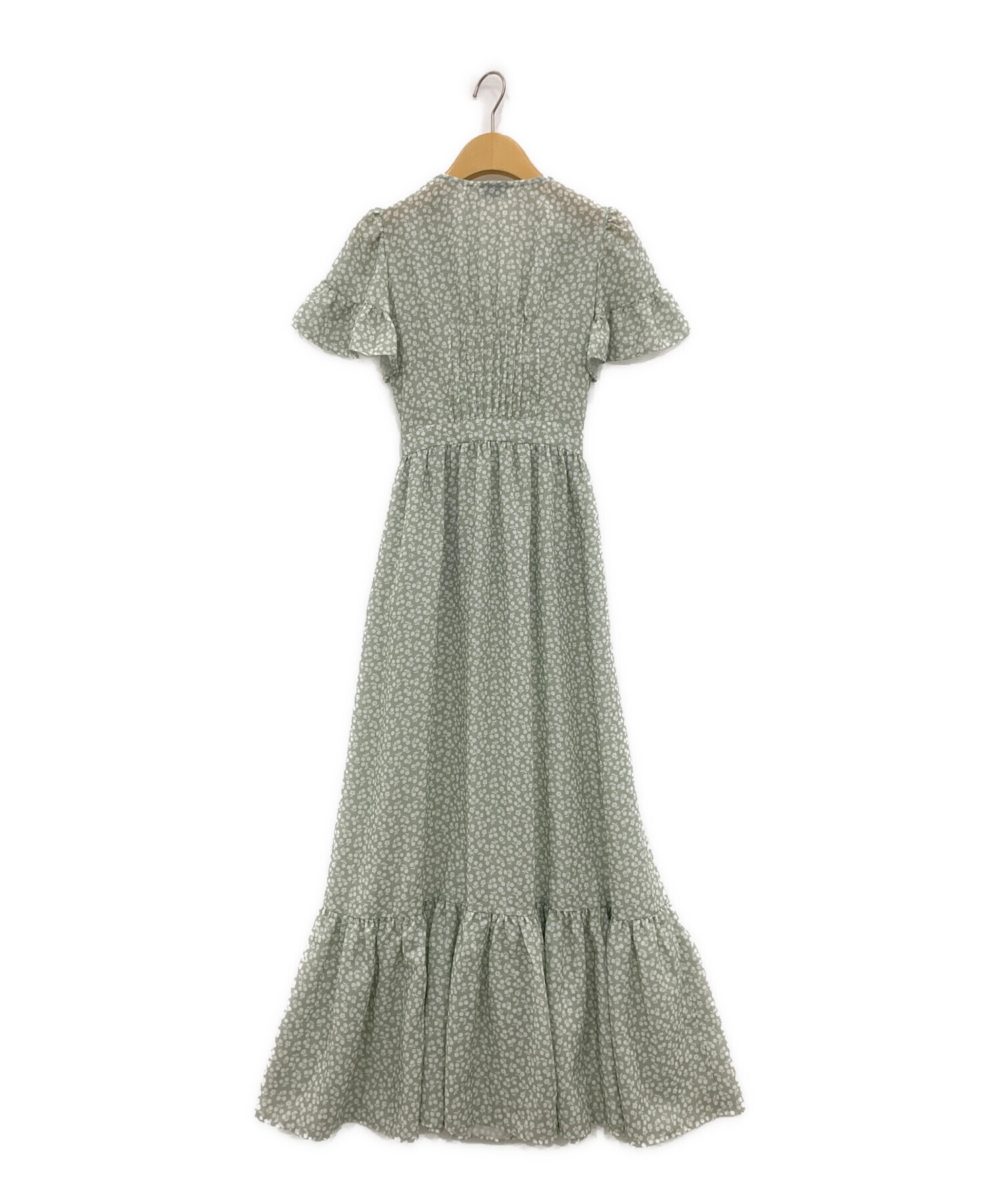 中古・古着通販】Verybrain (ベリーブレイン) Cherry pt apron dress  