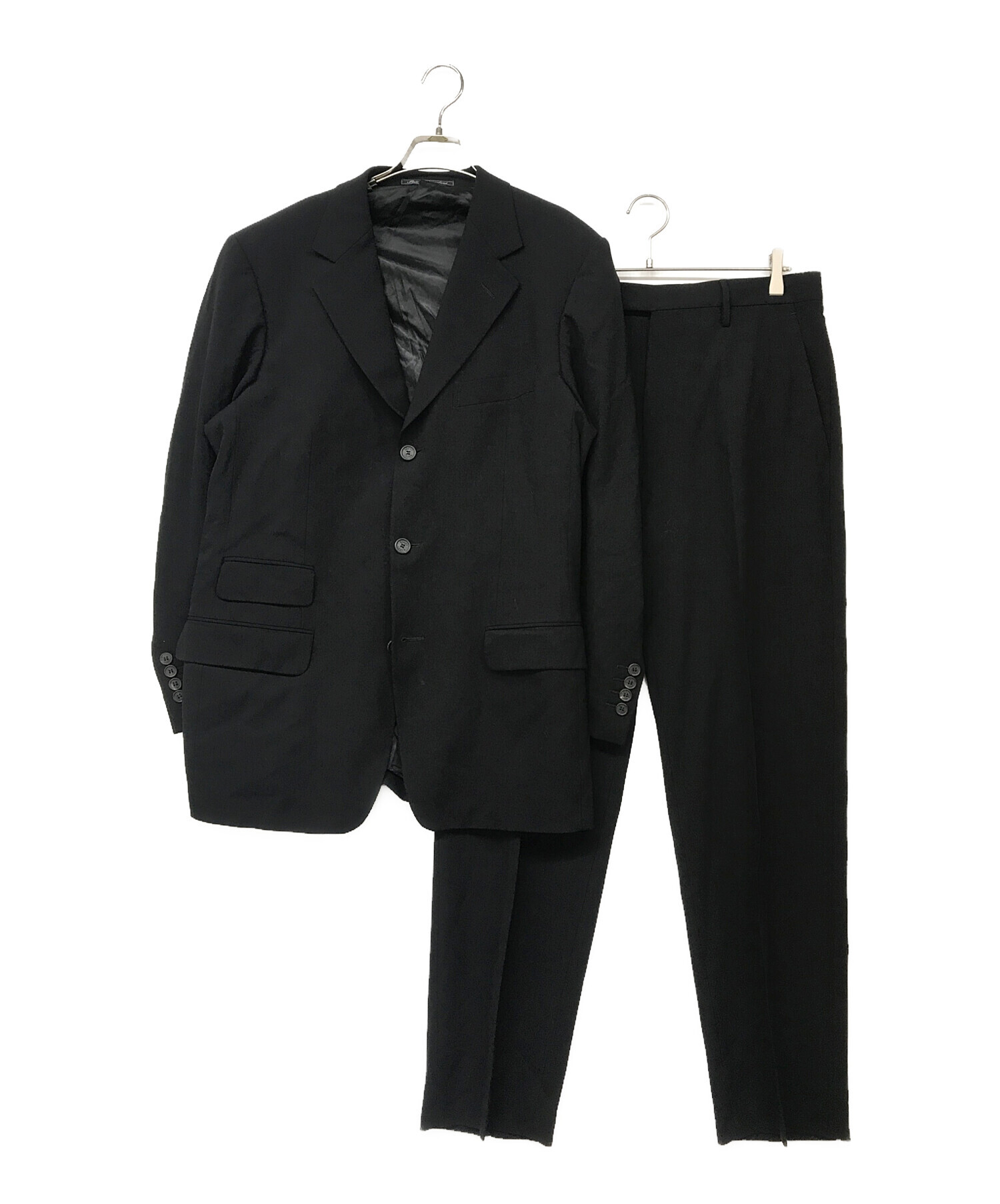 中古・古着通販】GUCCI (グッチ) セットアップスーツ ブラック サイズ 