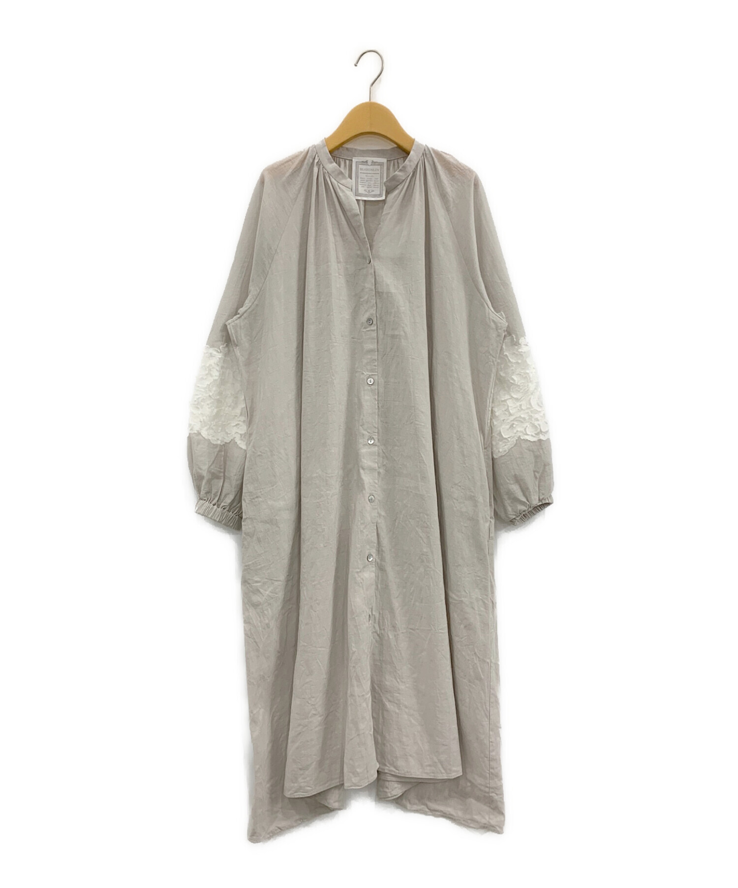 中古・古着通販】BEARDSLEY (ビアズリー) 袖ジャガードワンピース 
