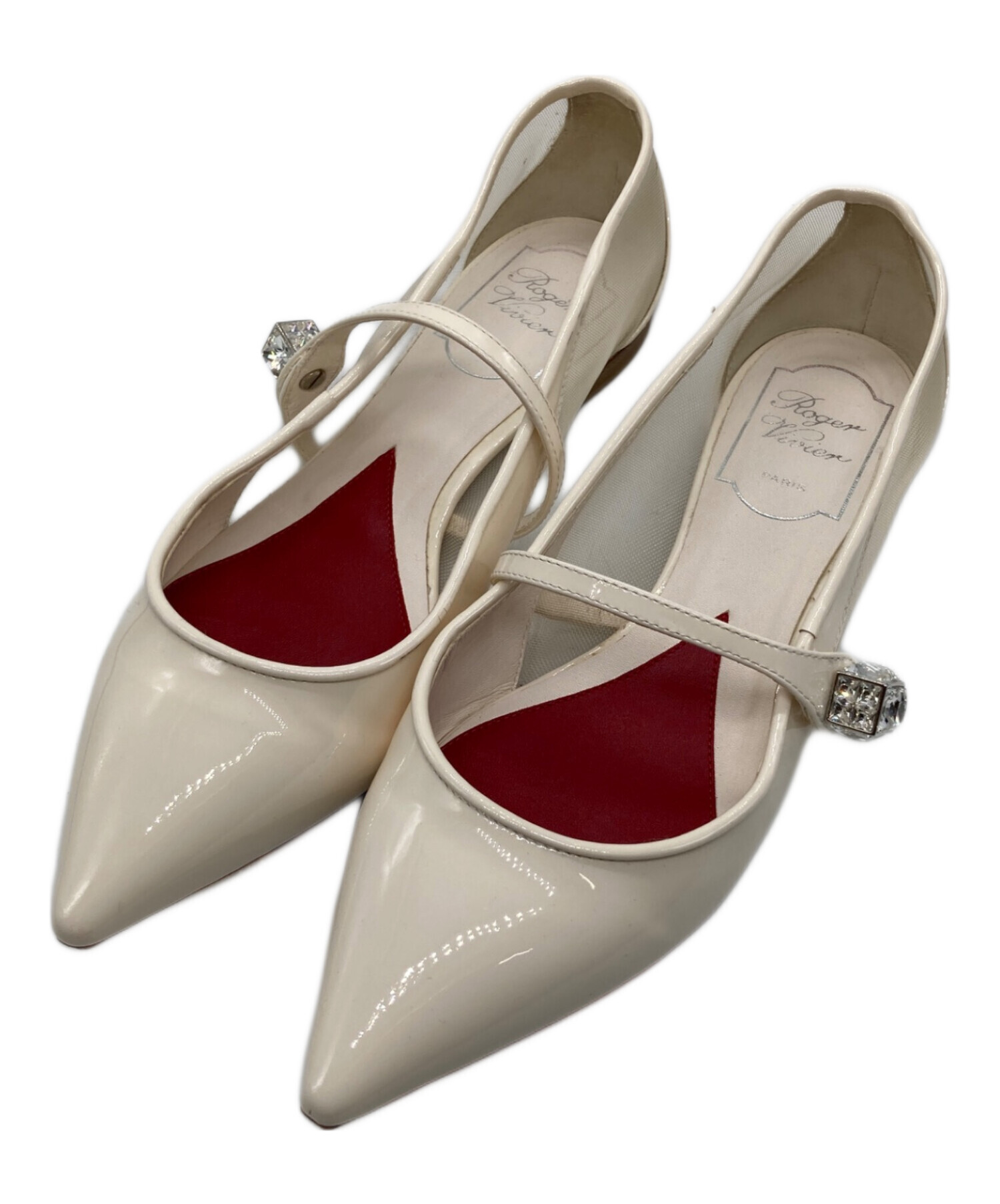 中古・古着通販】Roger Vivier (ロジェ ヴィヴィエ) フラットパンプス 