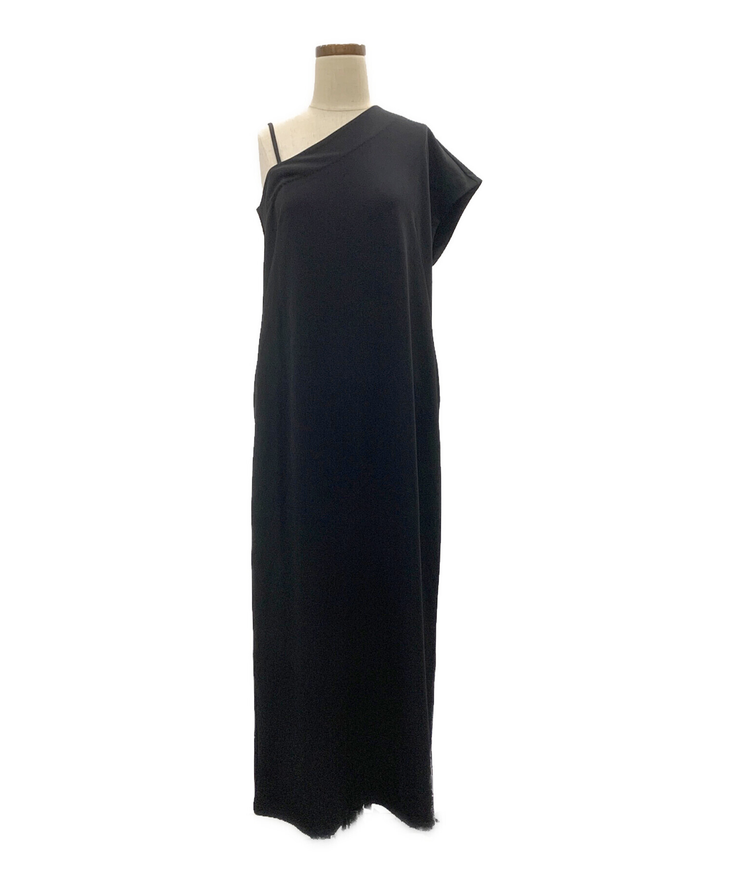 中古・古着通販】MIESROHE (ミースロエ) ワンショルコクーンワンピース  