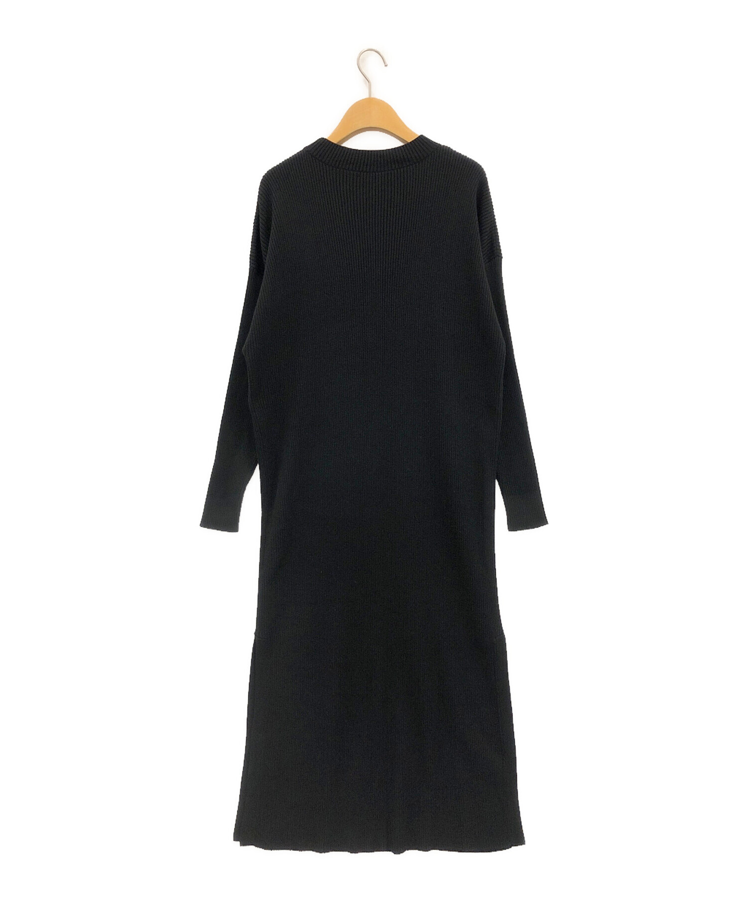 中古・古着通販】ADORE (アドーア) リラックスリブニットワンピース 