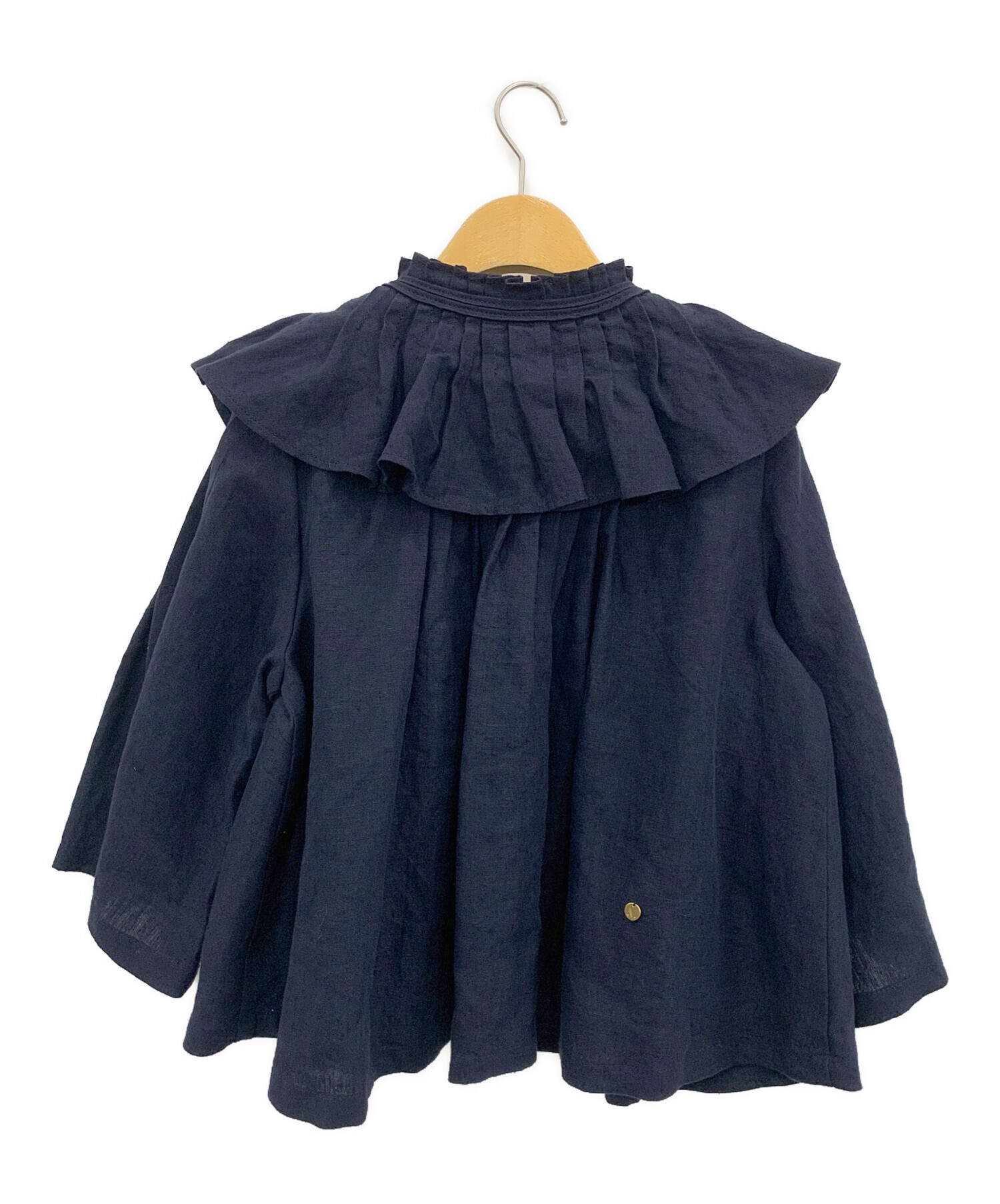中古・古着通販】MUVEIL (ミュベール) ピンタックリネンジャケット 