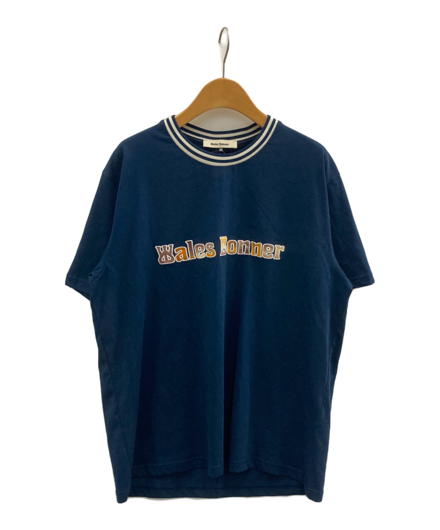中古・古着通販】WALES BONNER (ウェールズボナー) ロゴTシャツ 