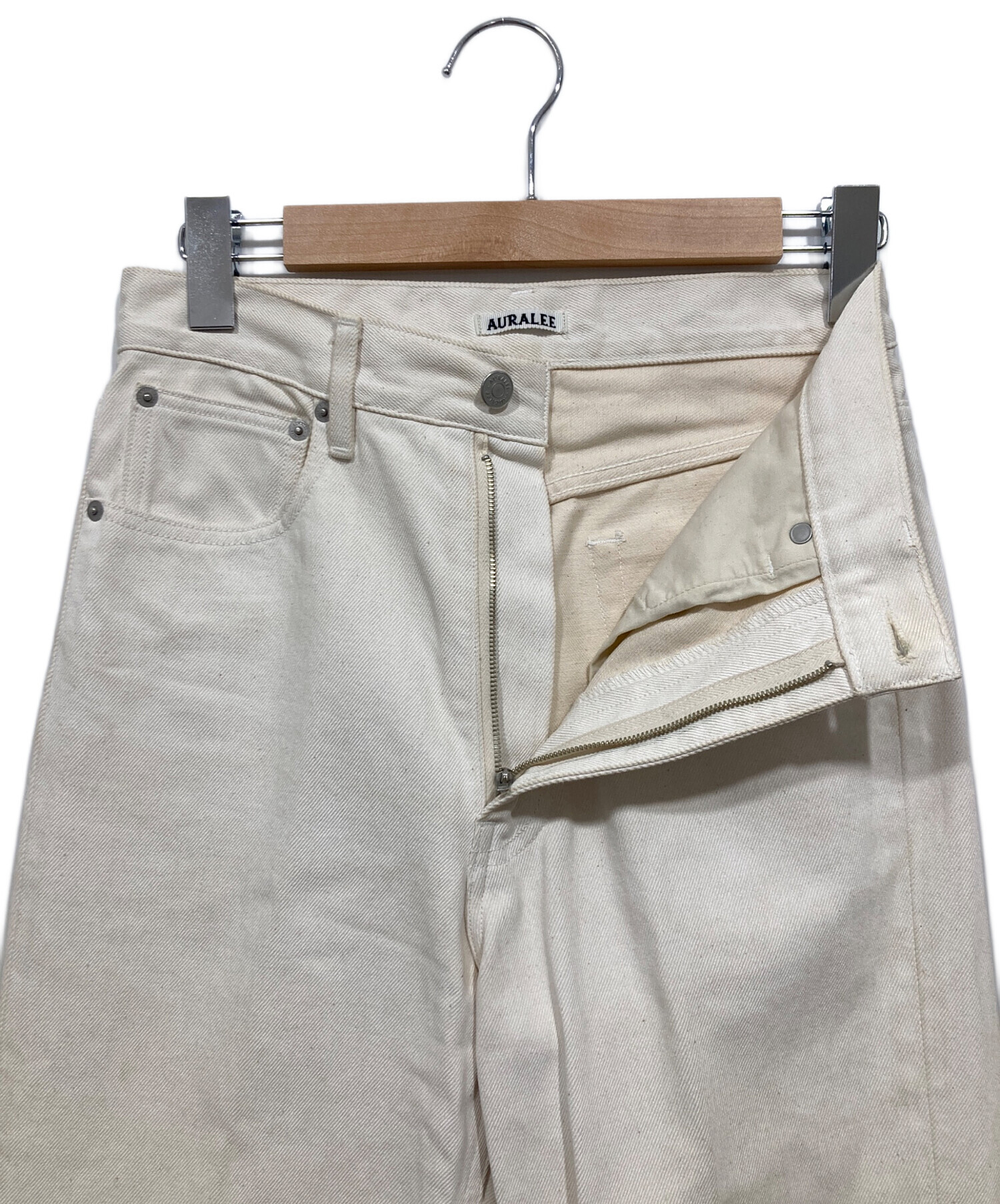 中古・古着通販】AURALEE (オーラリー) HARD TWIST DENIM 5P PANTS 