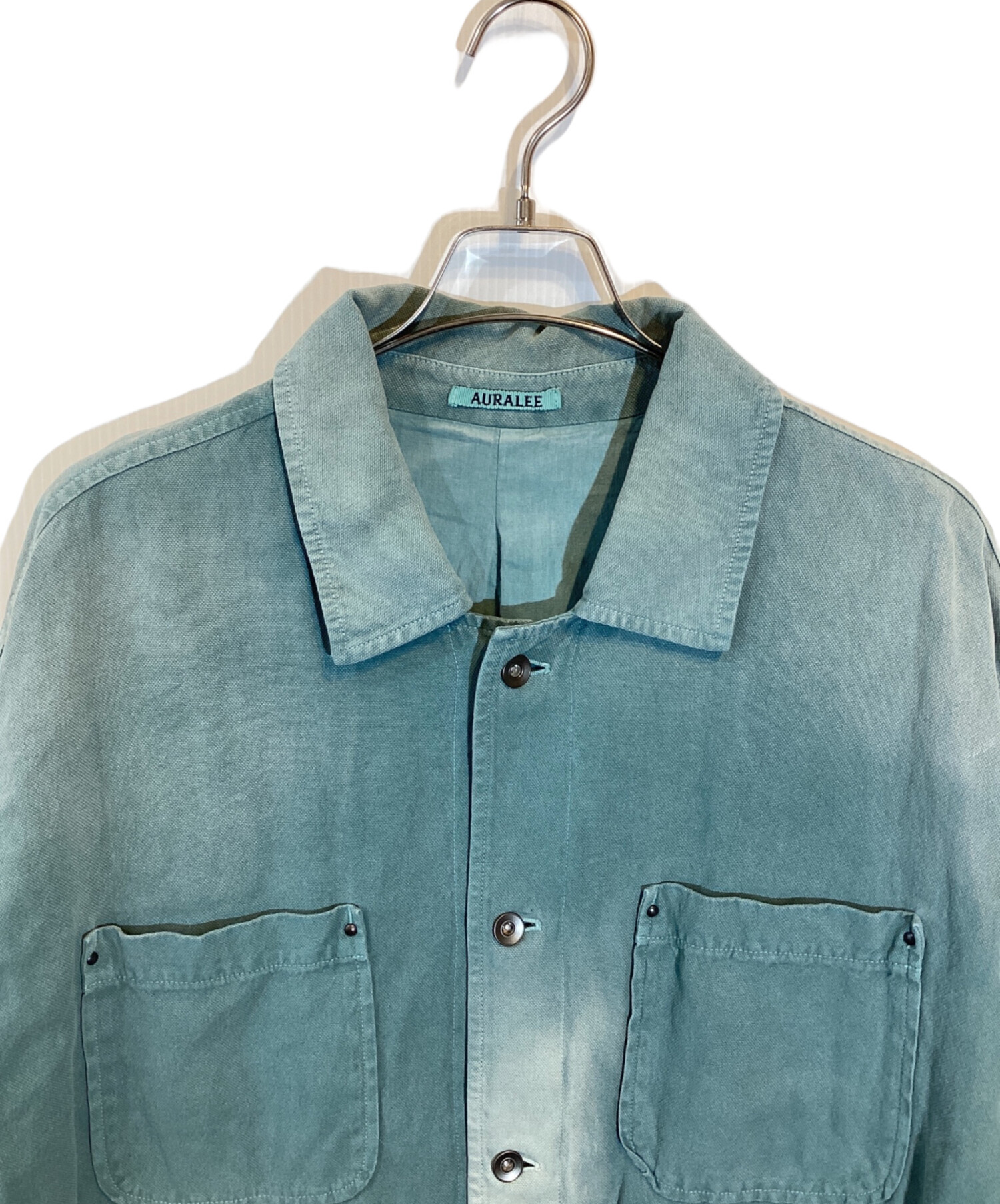 中古・古着通販】AURALEE (オーラリー) WASHI DUCK CANVAS BLOUSON  