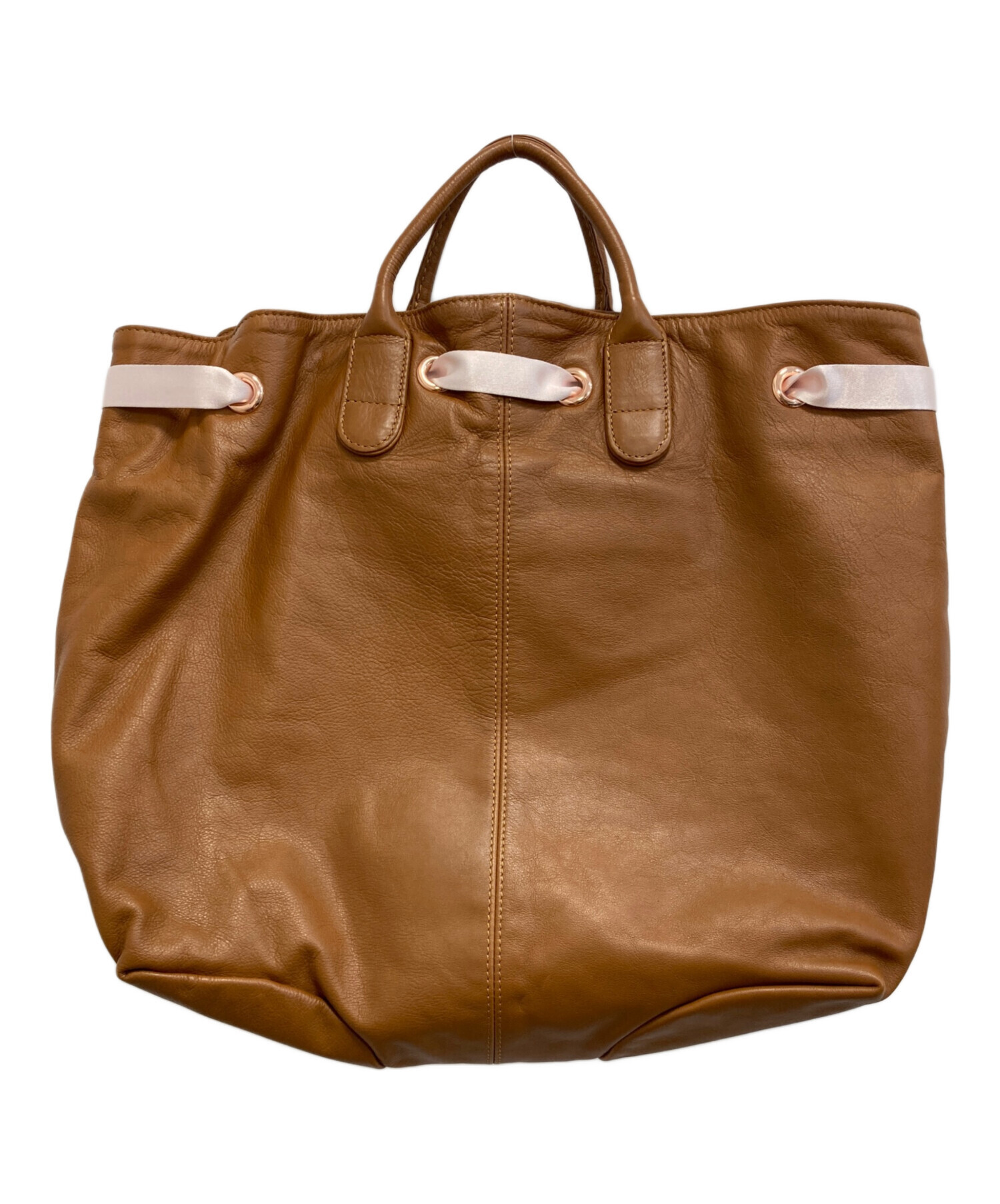 レペット repetto トートバッグ レザー ブラウン 美品 バッグ｜レペット 