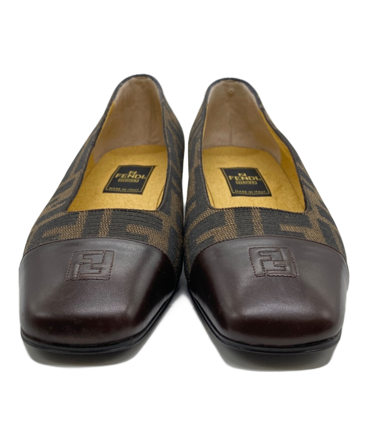 FENDI フェンディ パンプス ズッカ柄 36 1/2