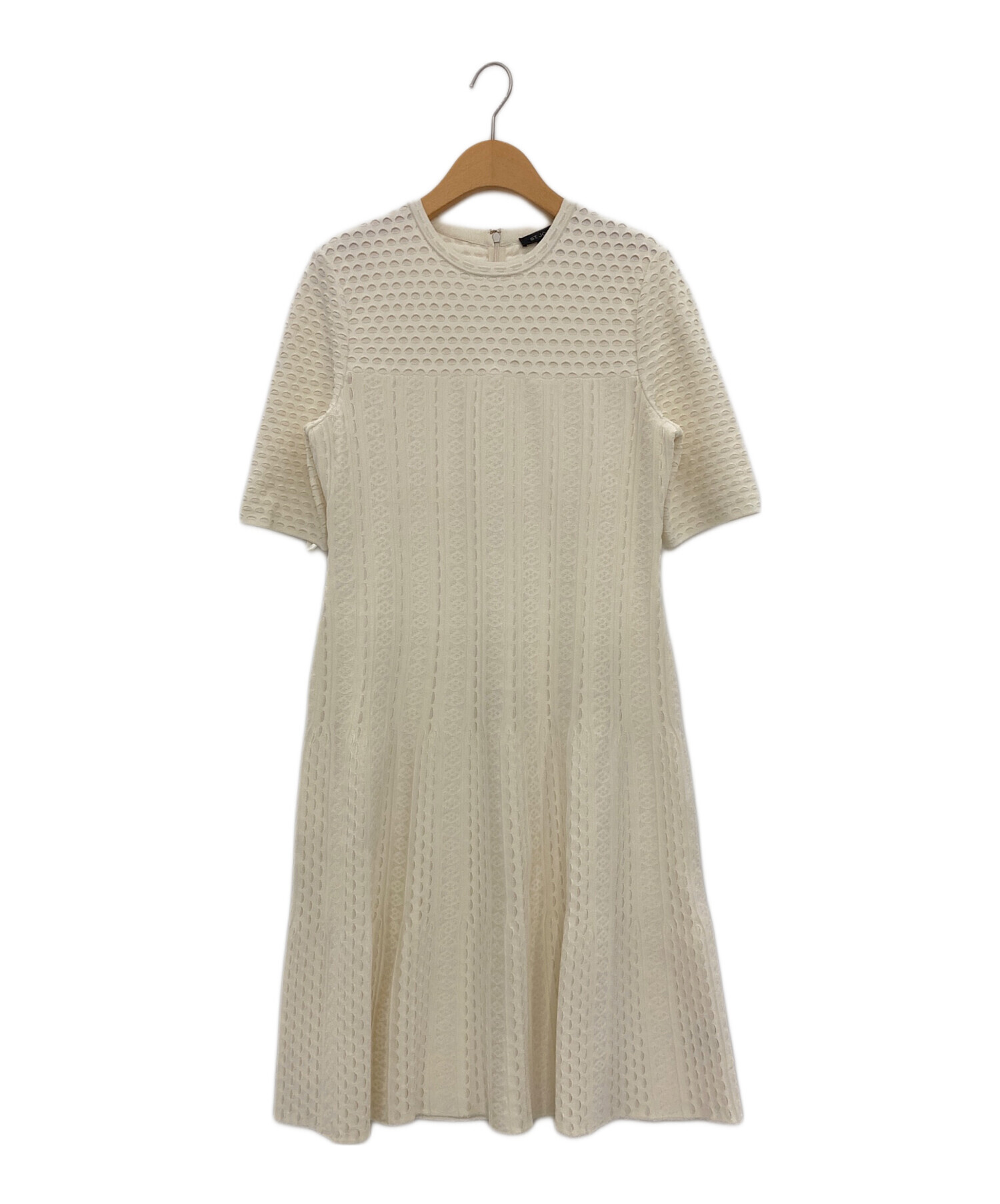 中古・古着通販】ST.JOHN (セントジョン) 半袖ワンピース  
