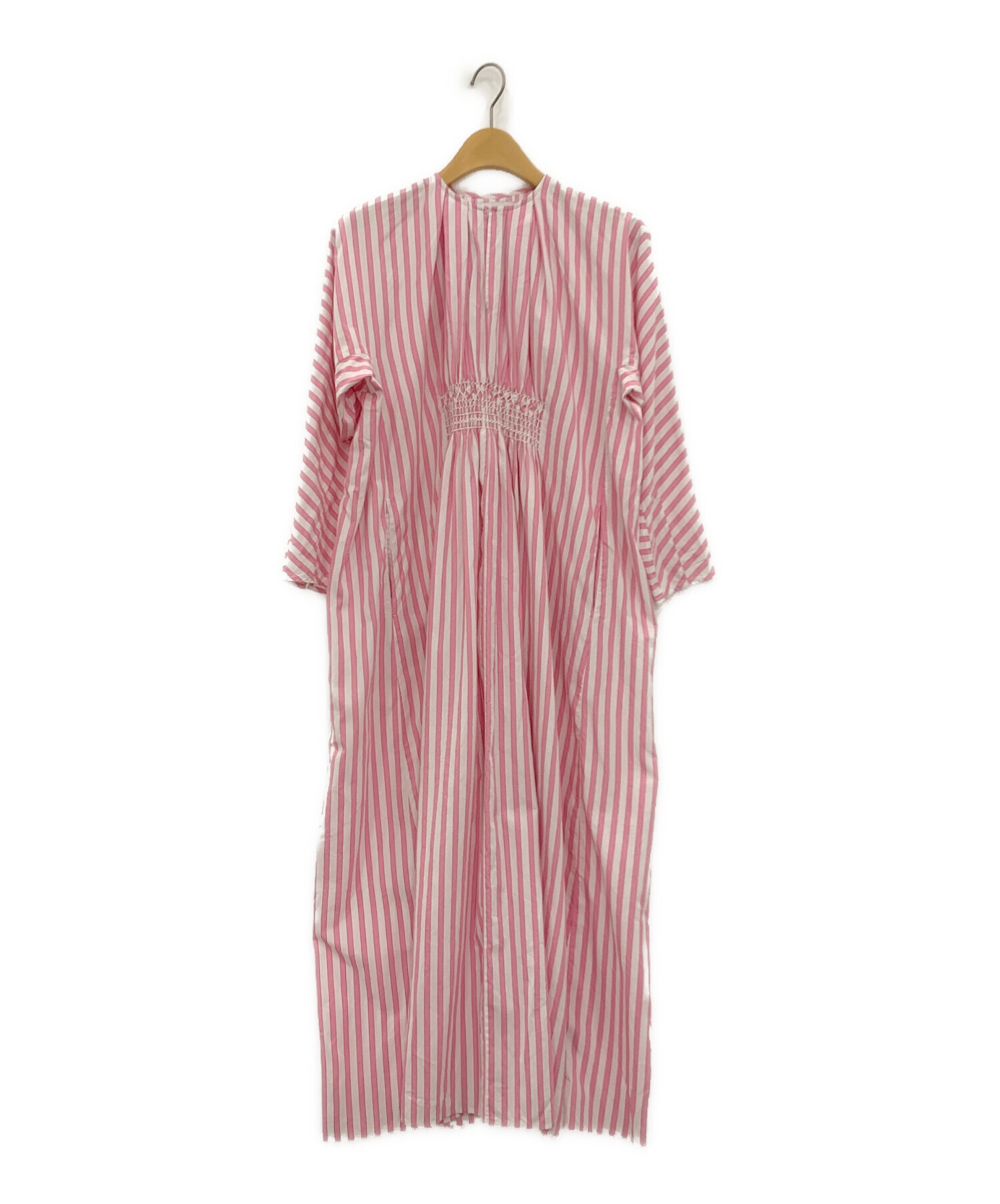 中古・古着通販】mala KALANCHOE (マーラ カランコエ) Poplin Stripe  