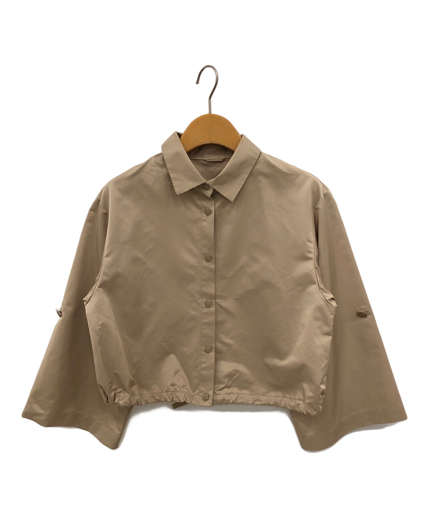 中古・古着通販】ANAYI (アナイ) エコナットツイルクロップドシャツ 