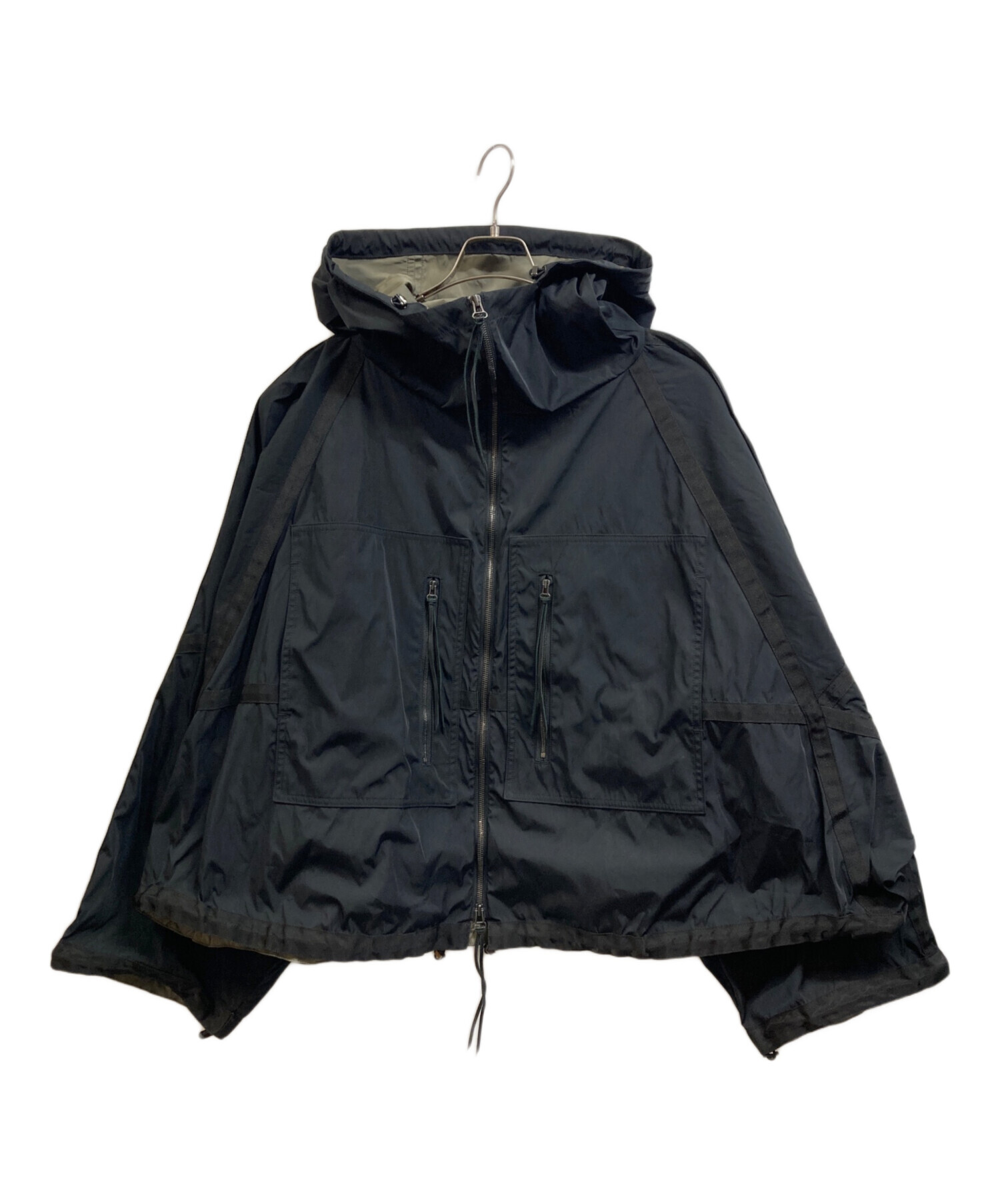 中古・古着通販】SOUMO (ソウモ) パラシュートジャケット ブラック 