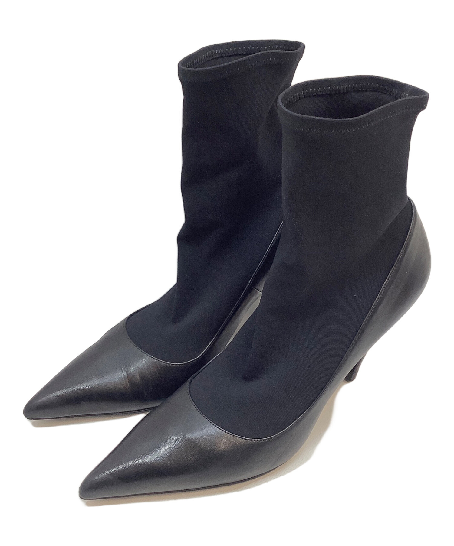 中古・古着通販】BALENCIAGA (バレンシアガ) コンビストレッチブーツ 
