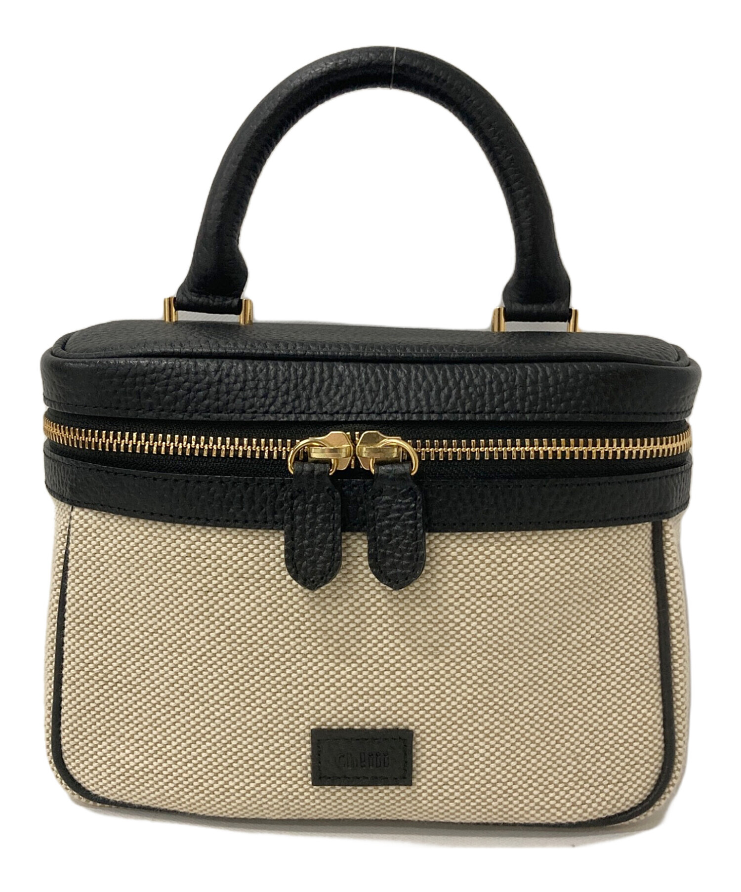 中古・古着通販】Ch!iii (チー) キャンバスバニティBAG ブラック 