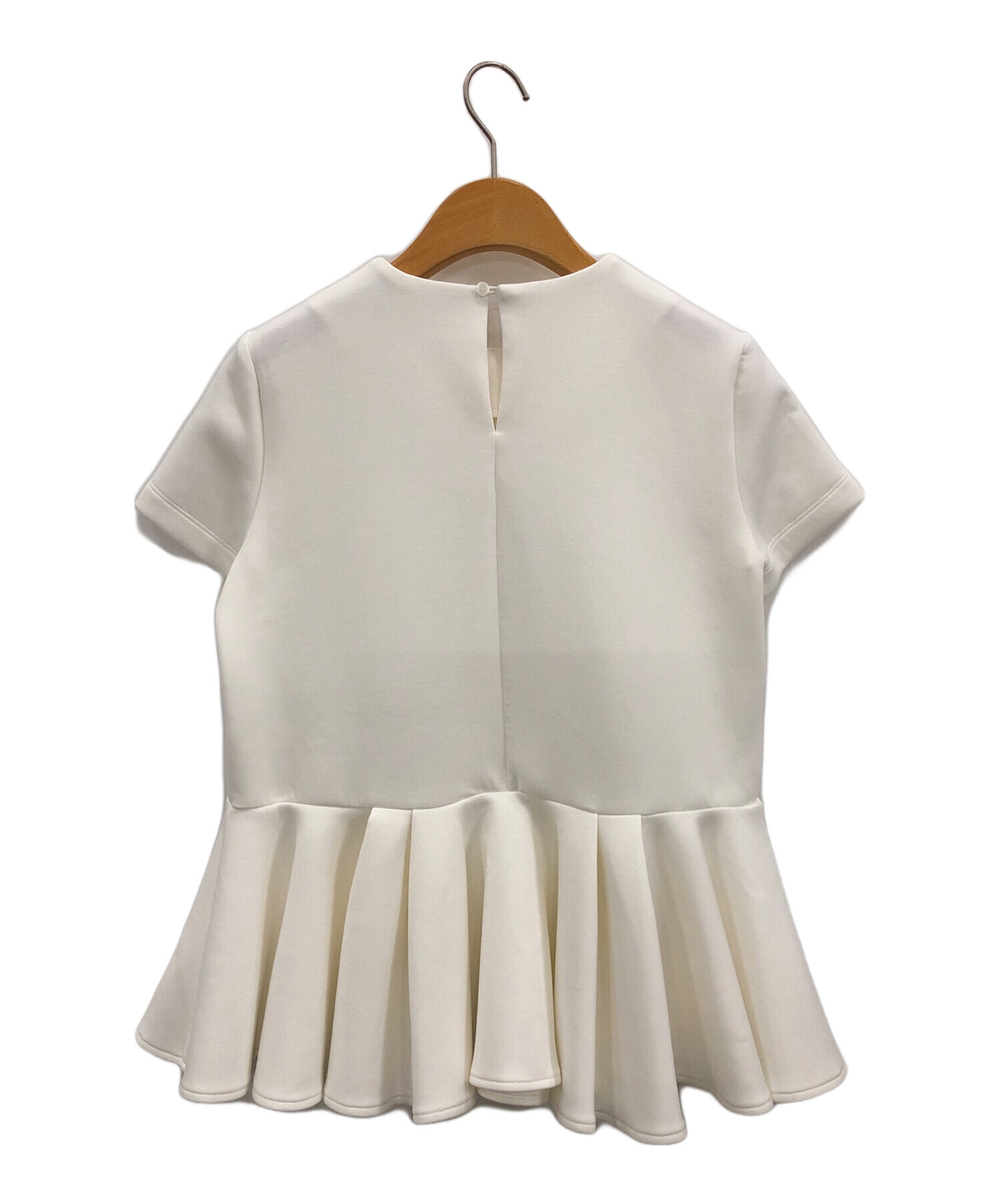 TSURU ツルバイマリコオイカワ ペプラム カットソー