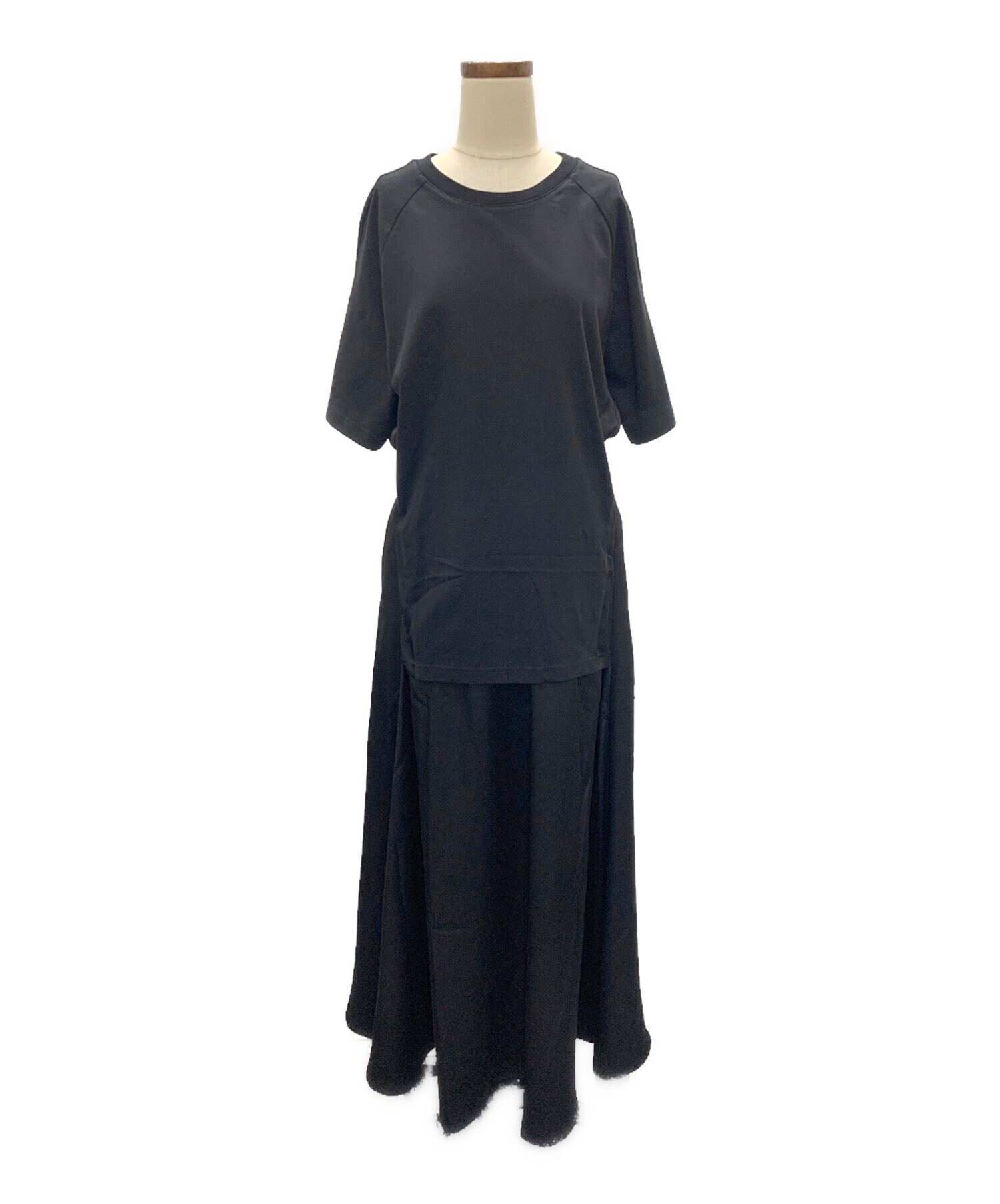 中古・古着通販】ok.soon (オクスン) black maxi dress ブラック 
