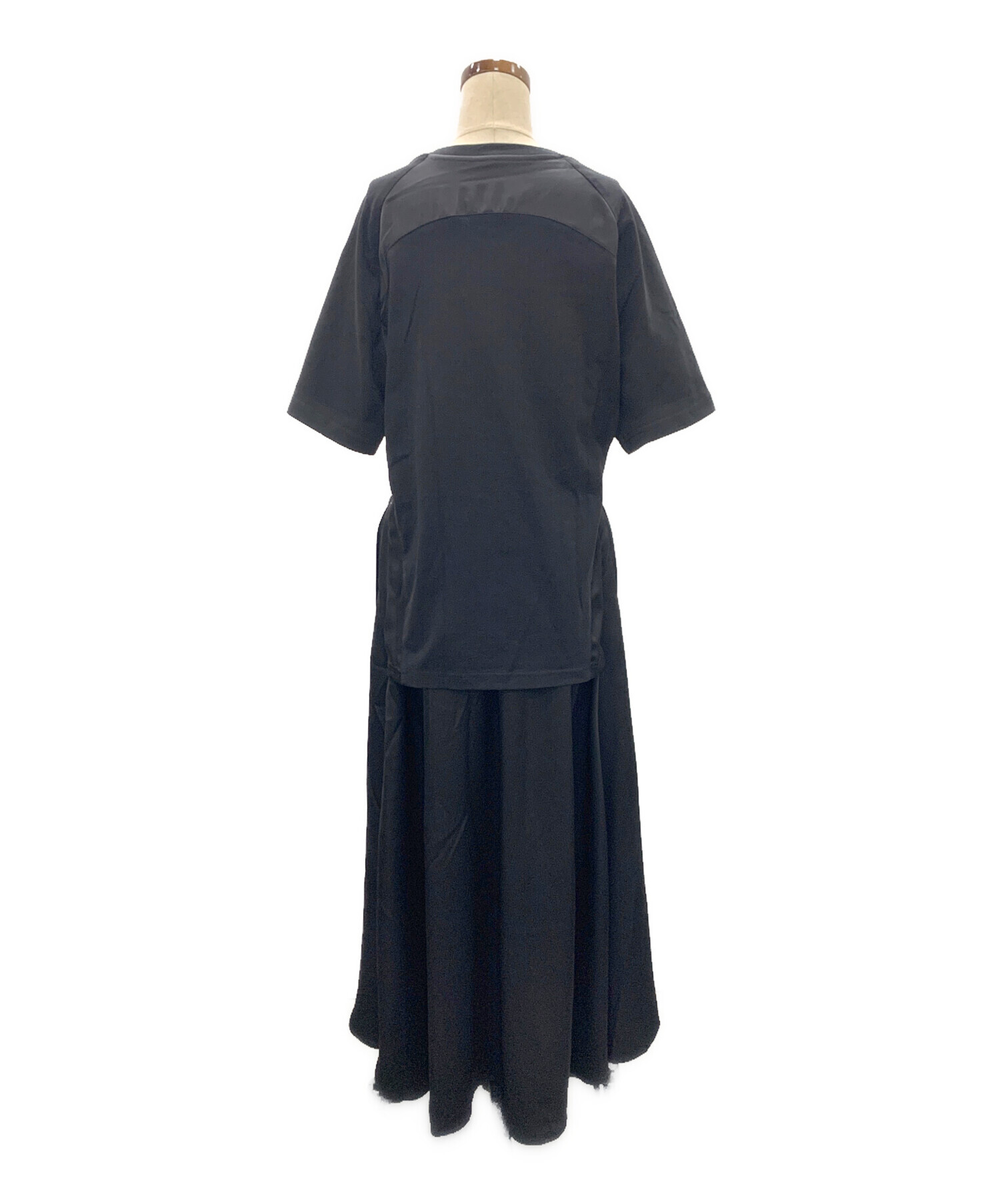 中古・古着通販】ok.soon (オクスン) black maxi dress ブラック 