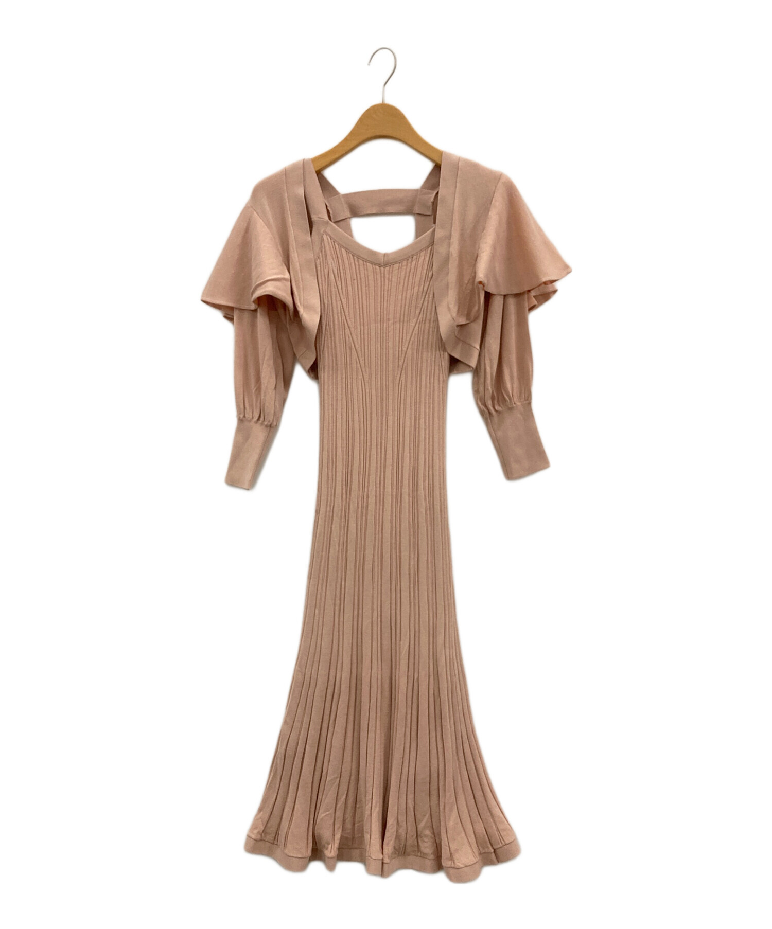 中古・古着通販】Her lip to (ハーリップトゥ) Spring Ribbed Knit  