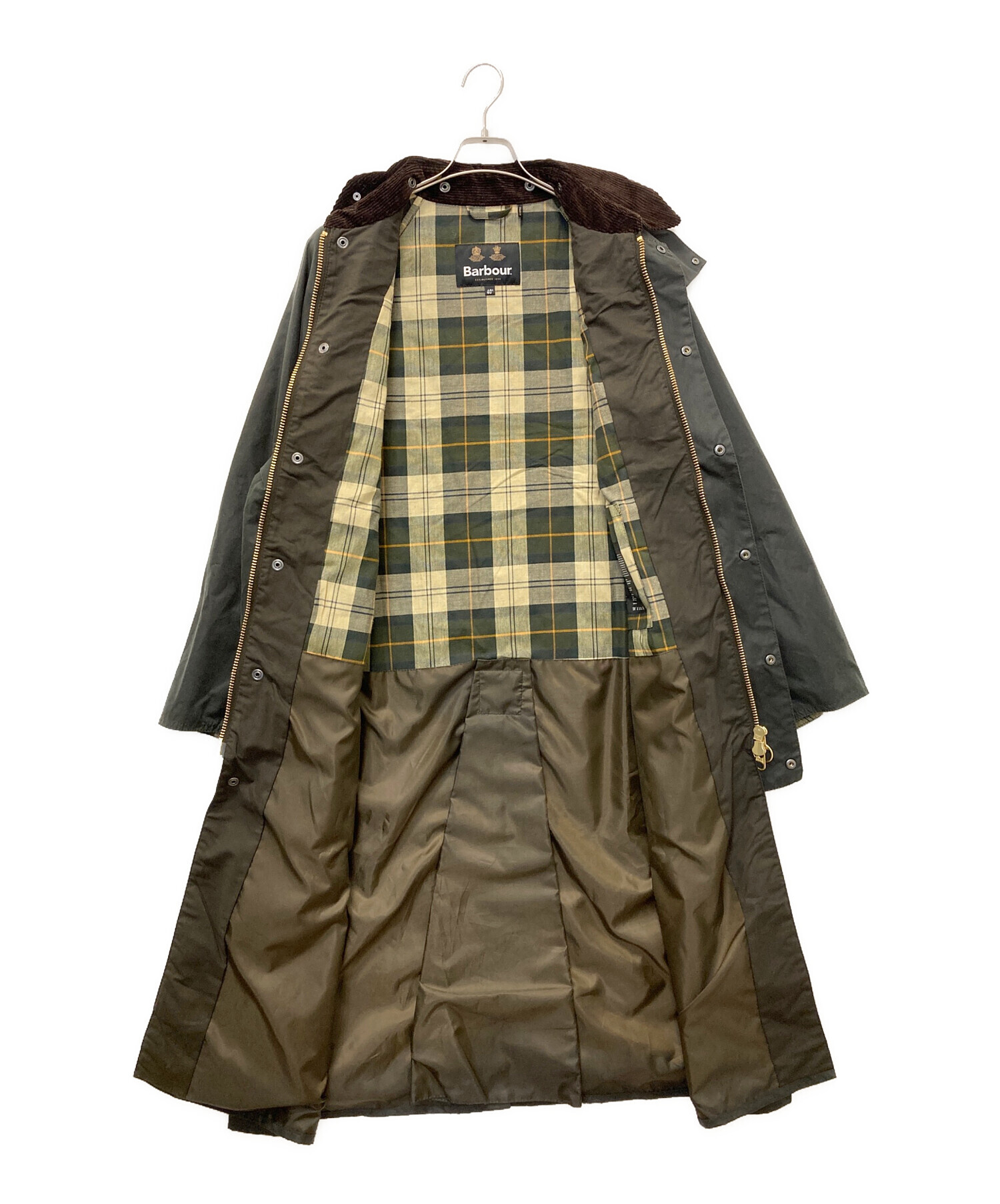 中古・古着通販】Barbour (バブアー) BURGHLEY/ワックス コットン 