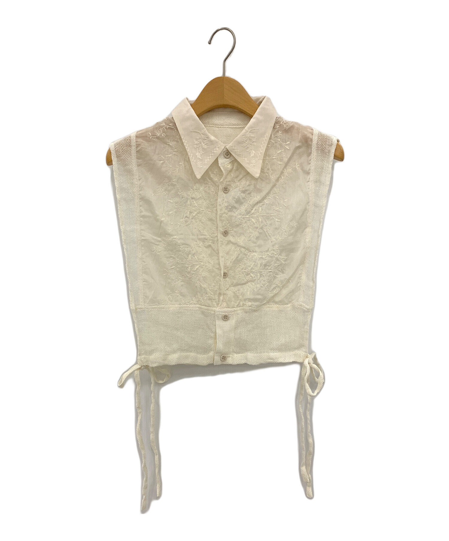 中古・古着通販】JANE SMITH (ジェーンスミス) LINEN MESH EMBROIDERY 