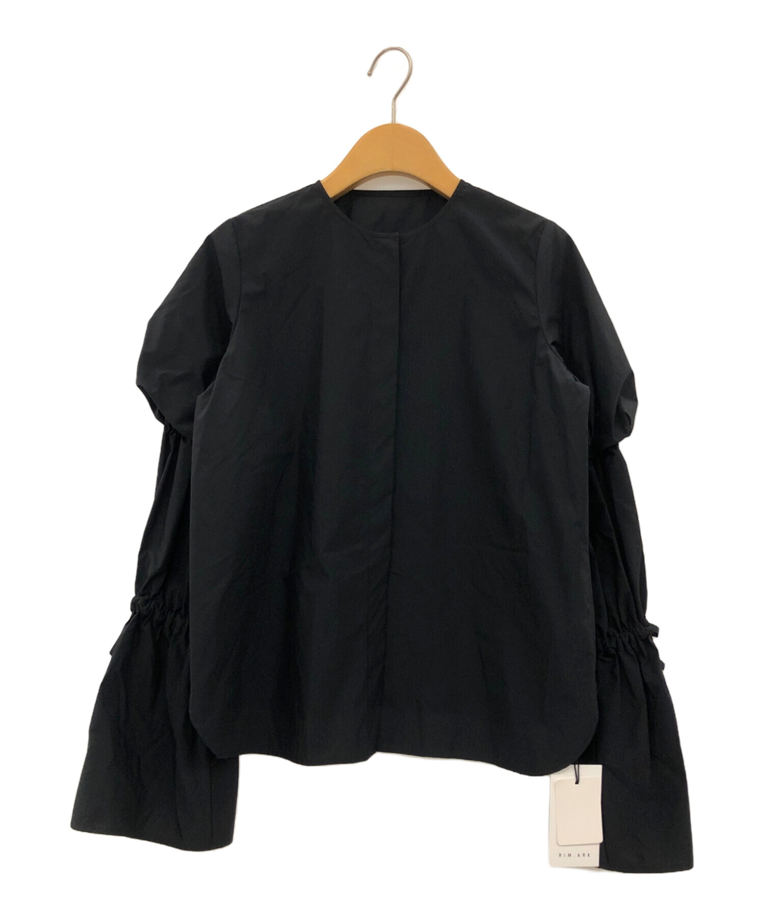 中古・古着通販】RIM.ARK (リムアーク) Shirring volume SH ブラック 