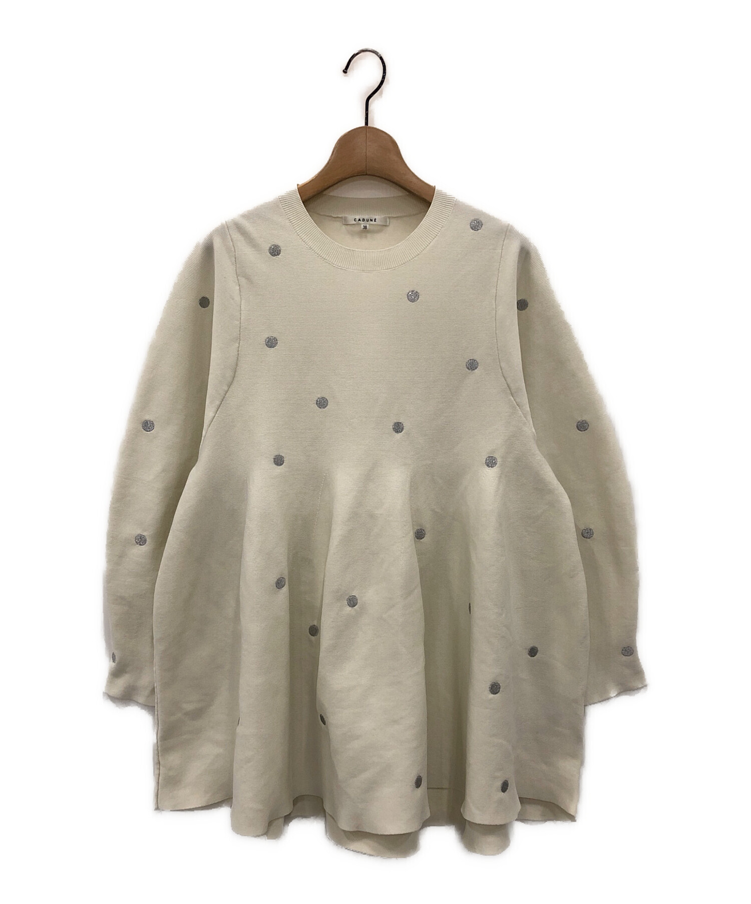 中古・古着通販】CADUNE (カデュネ) メタリックドットチュニック 