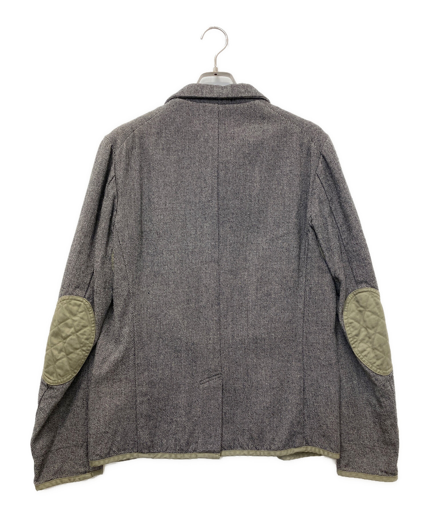 中古・古着通販】KOLOR (カラー) エルボーパッチツイードジャケット 