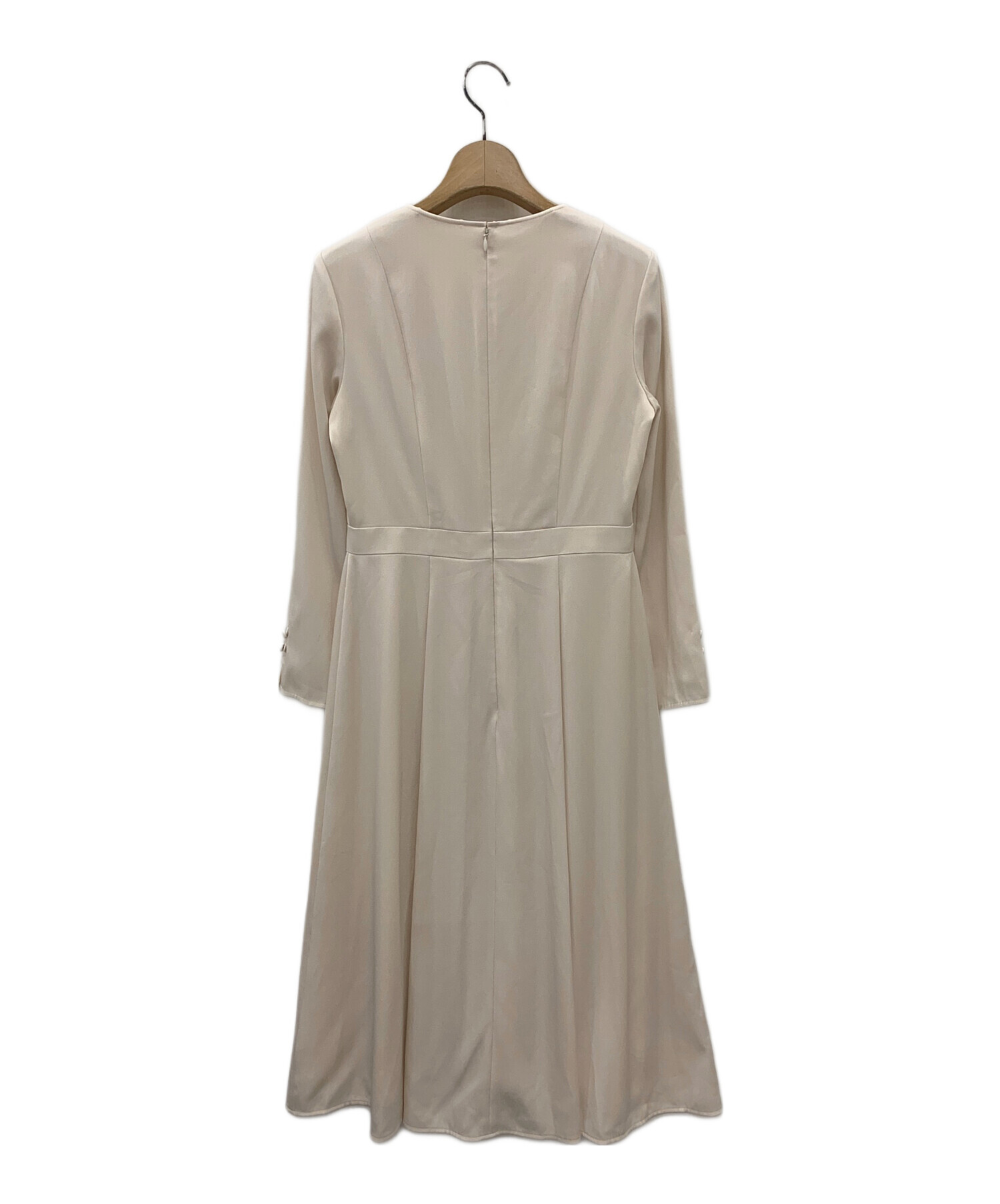 中古・古着通販】ANAYI (アナイ) トリアセサテンボウタイフレア  