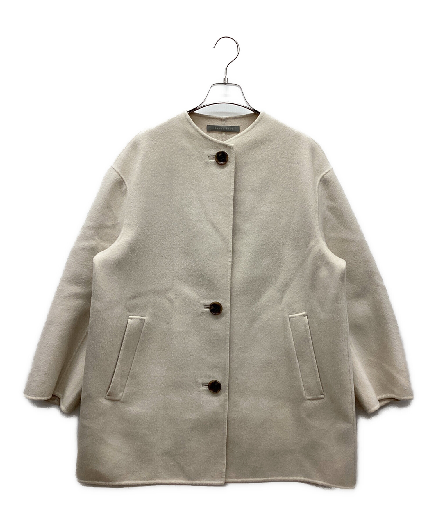 セオリーリュクス Theory luxe*。カシミヤ＆ウールモヘヤ ビッグ 