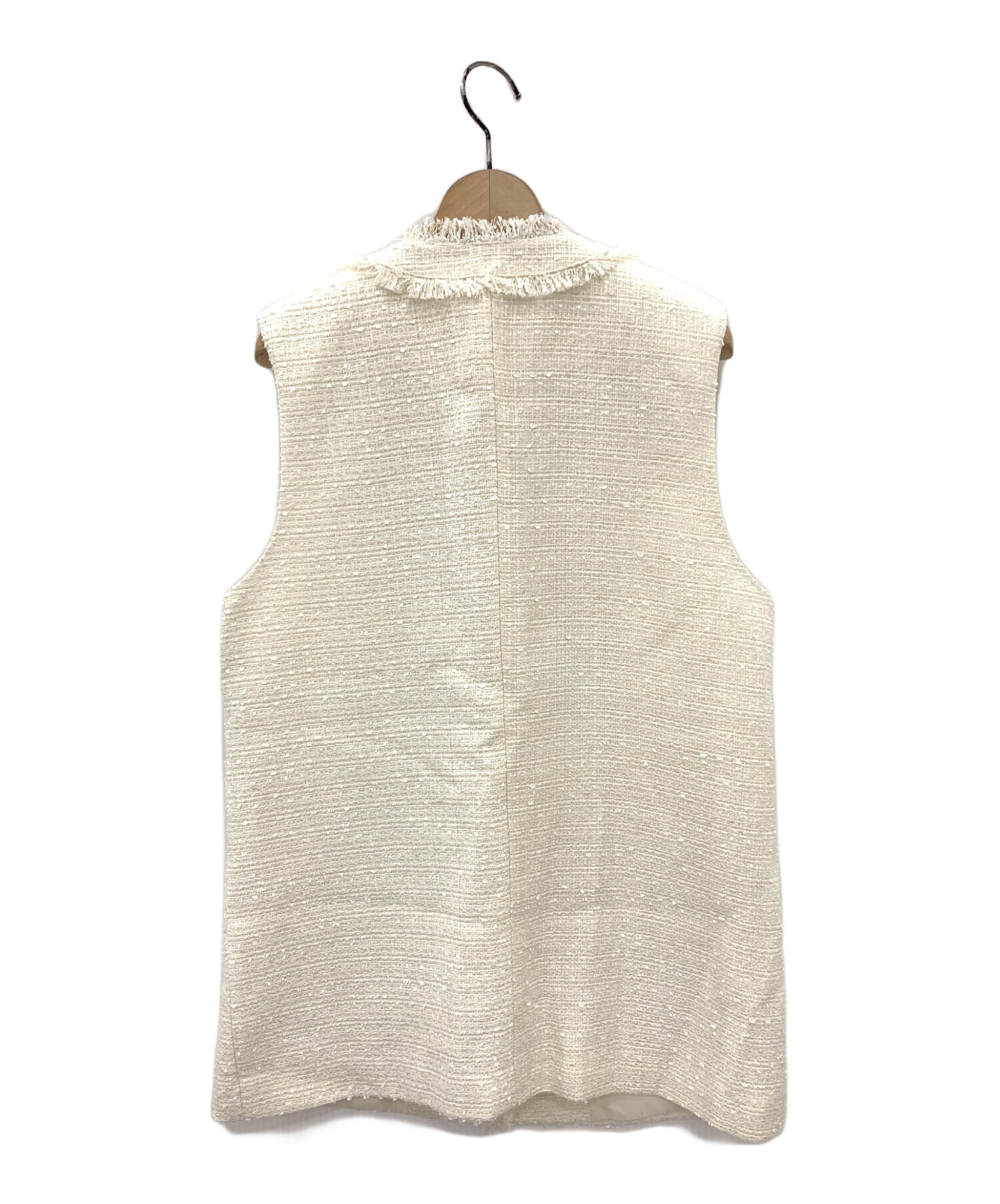 JUSGLITTY ジャスグリッティー ツイードジレ