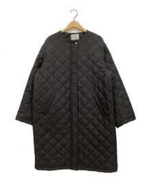 中古・古着通販】IENA (イエナ) ノーカラーキルティングコート 