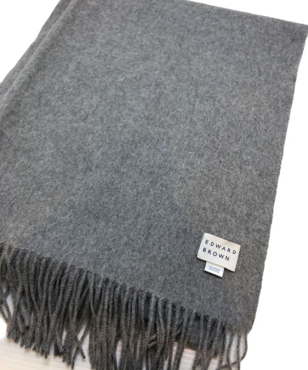EDWARD BROWN 100%カシミヤ ストール（中古・古着通販】EDWARD BROWN 
