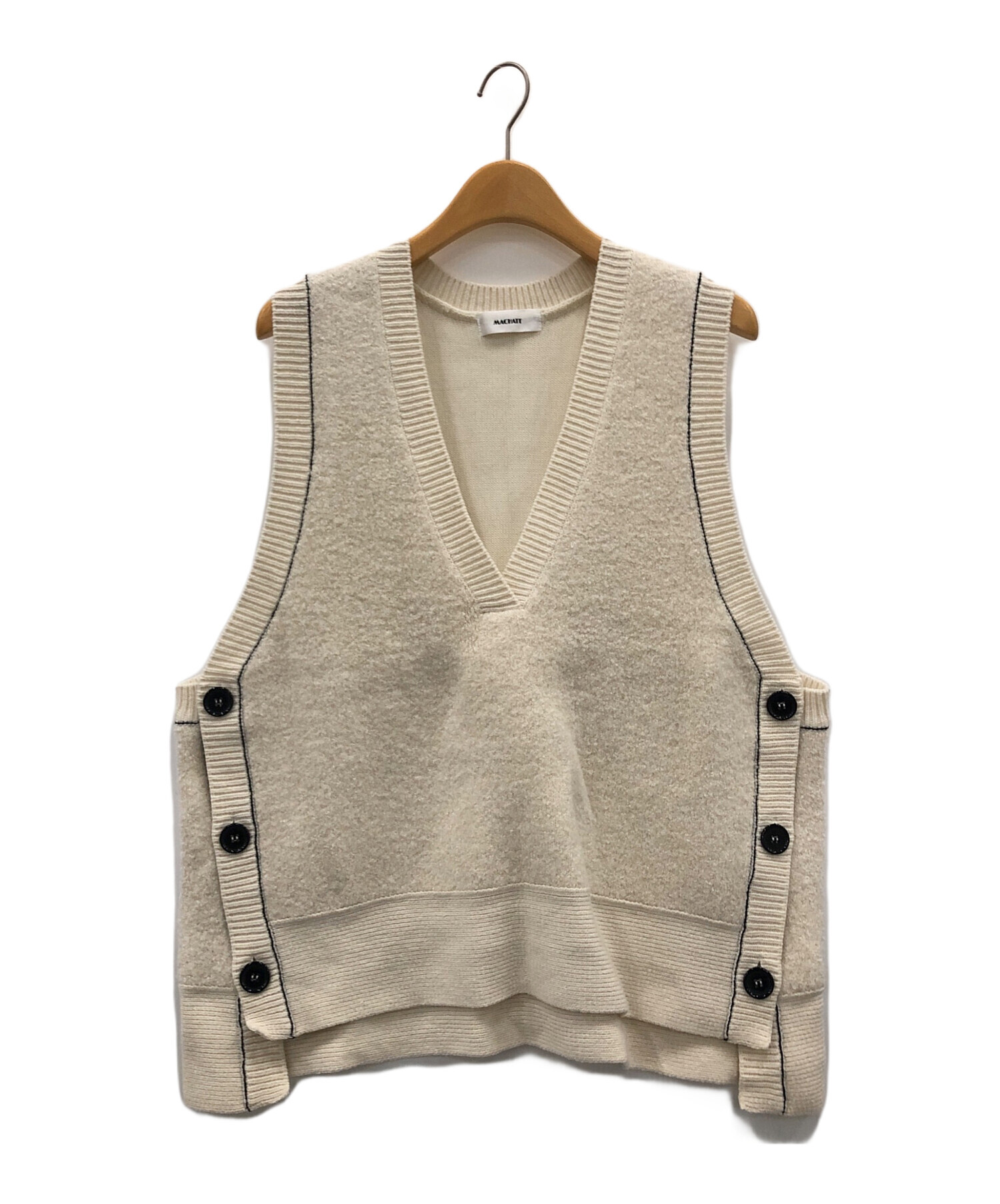 machatt リバーウールベスト