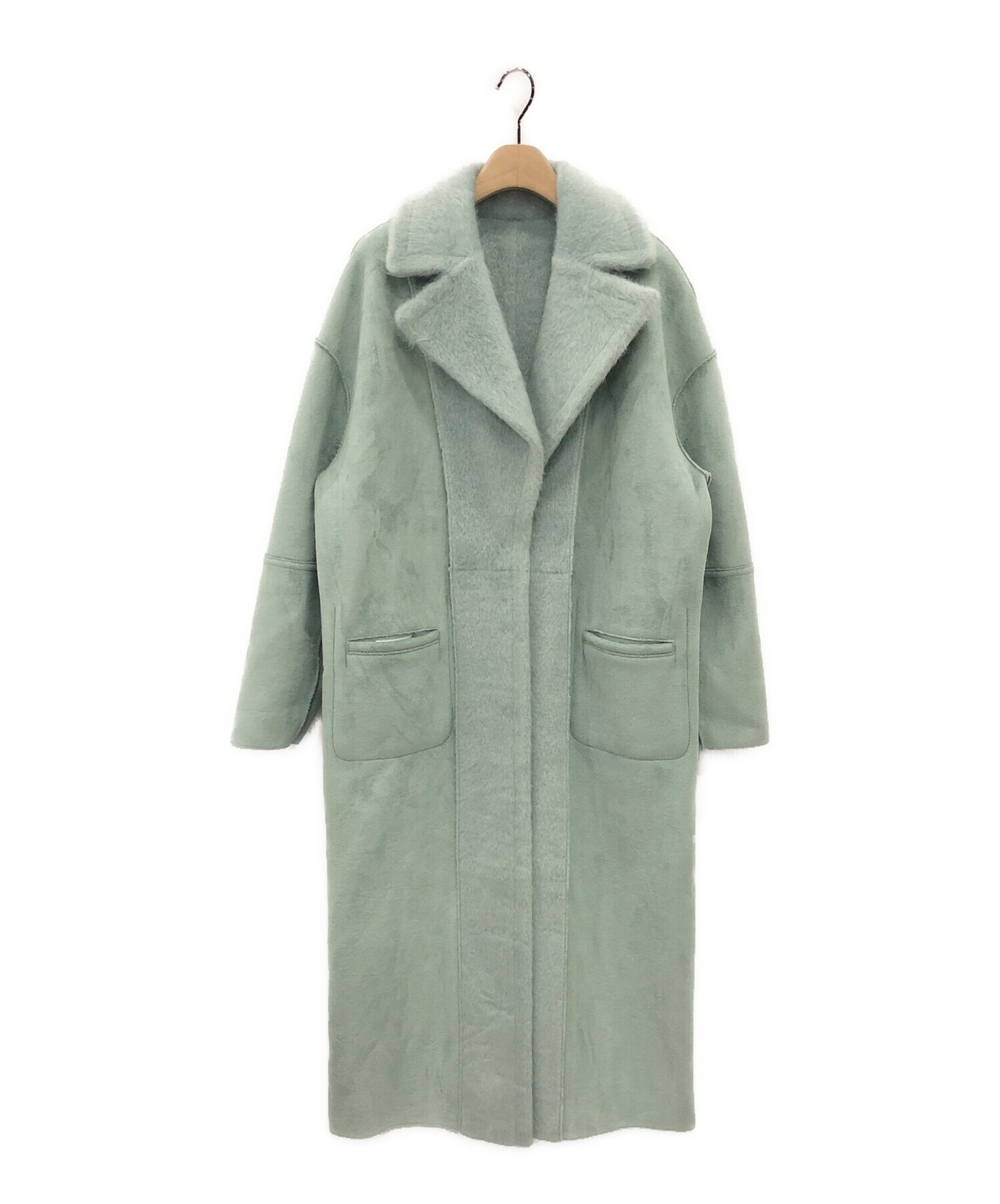 AMERI BLANKET LIKE FAKE MOUTON COAT｜ファッション