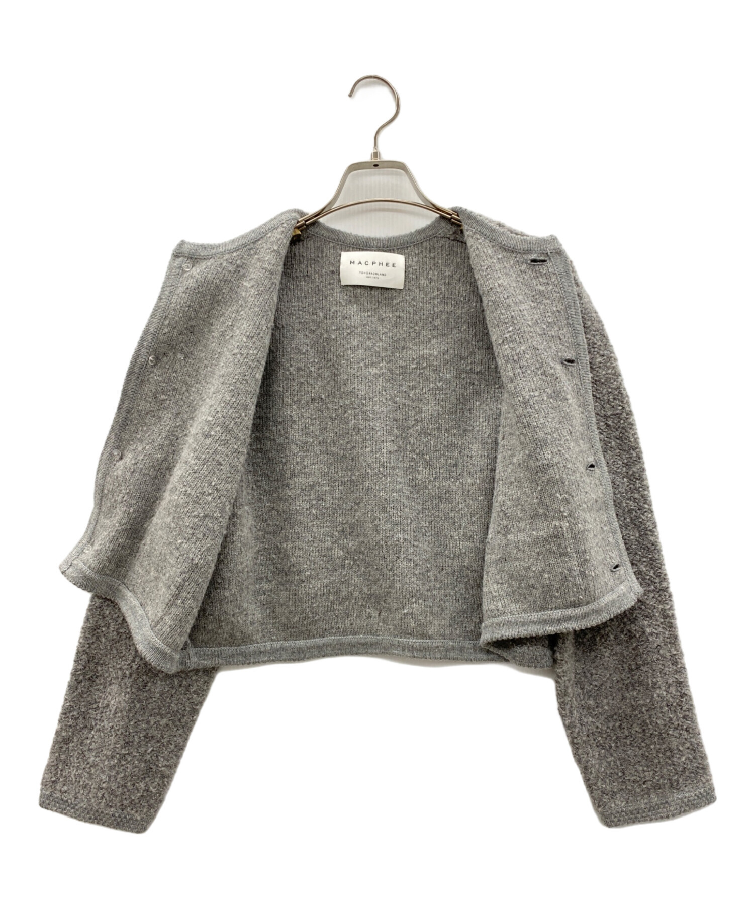 中古・古着通販】MACPHEE (マカフィー) ムートンクルーネック 