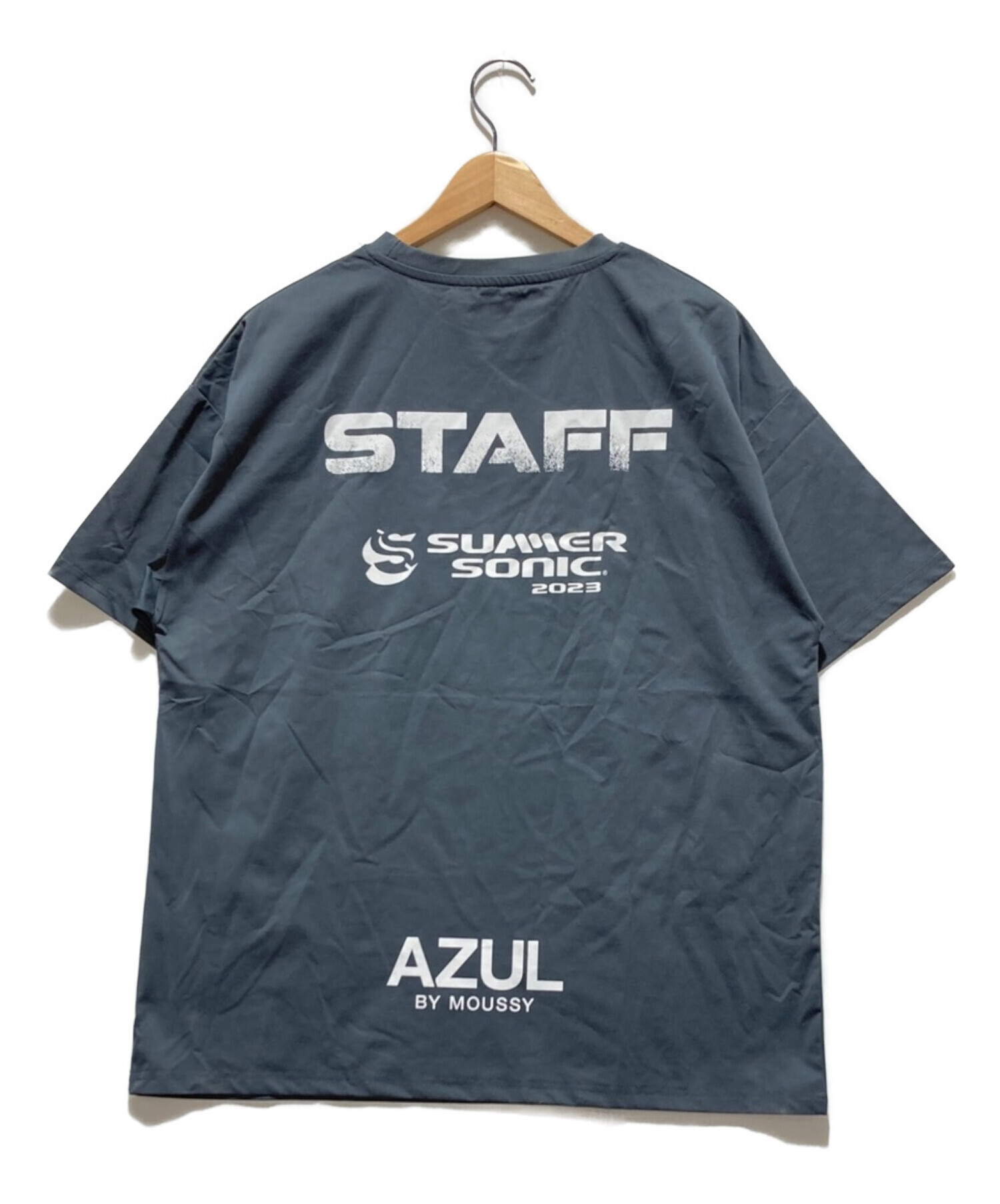 SUMMER SONIC STAFF Tシャツ AZUL by moussy - Tシャツ