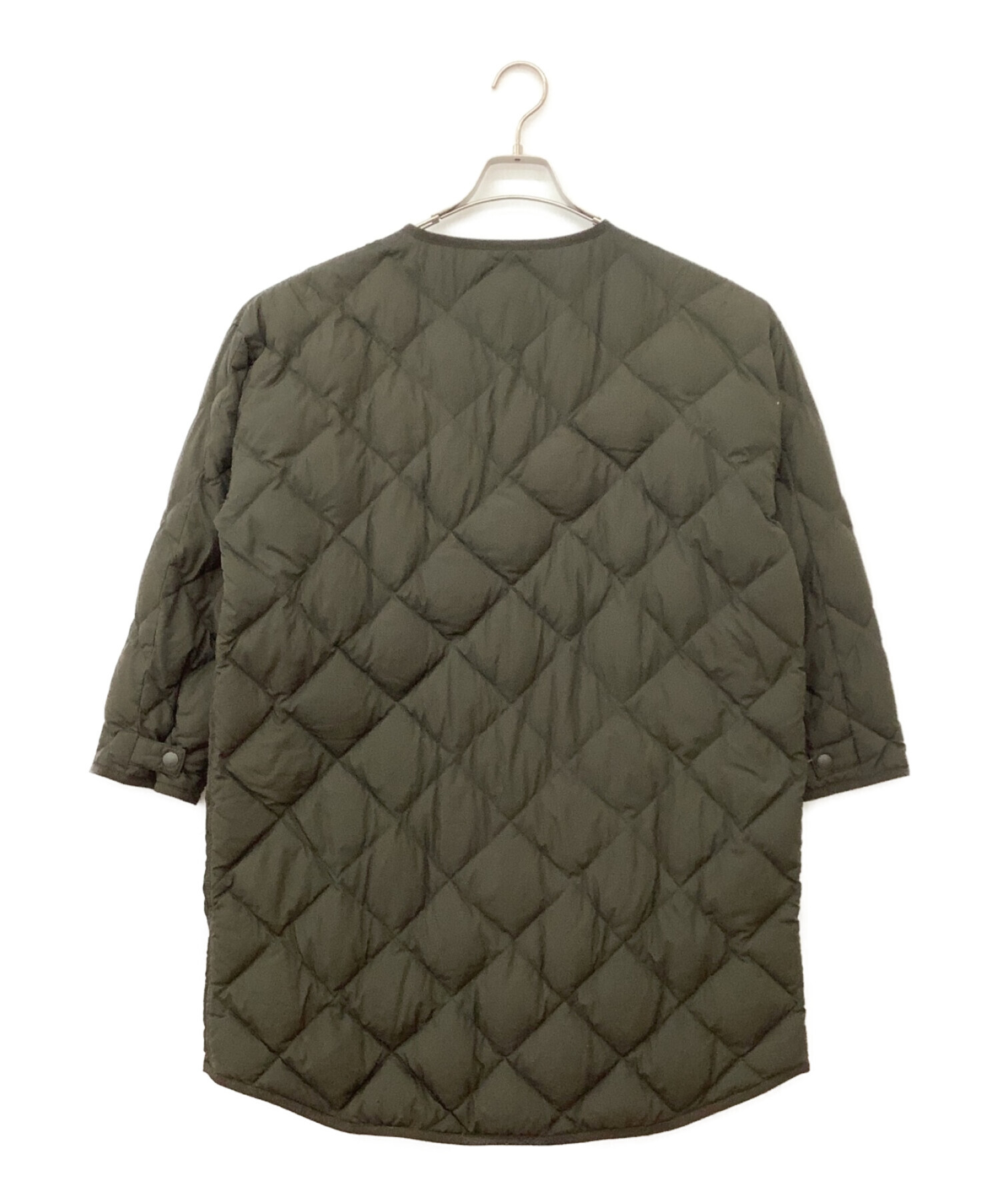 新品⭐︎NANGA キルティングダウン よじら フェザー オリーブ M 