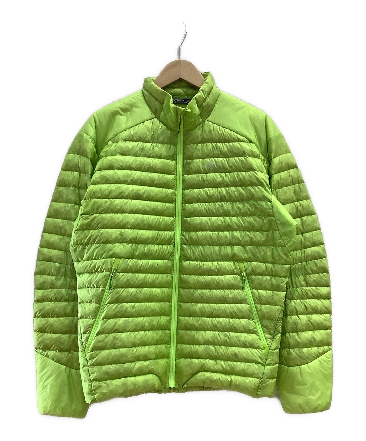 ARC'TERYX (アークテリクス) ライトダウンジャケット 黄緑 サイズ:M