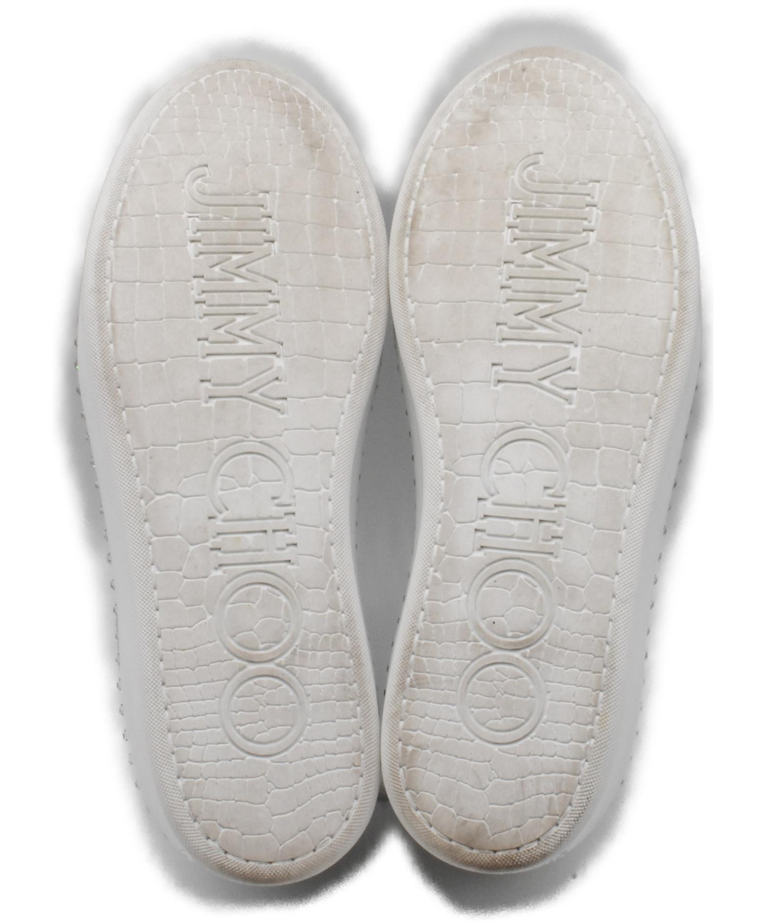 中古・古着通販】JIMMY CHOO (ジミーチュウ) クロコパターンスタッズ 