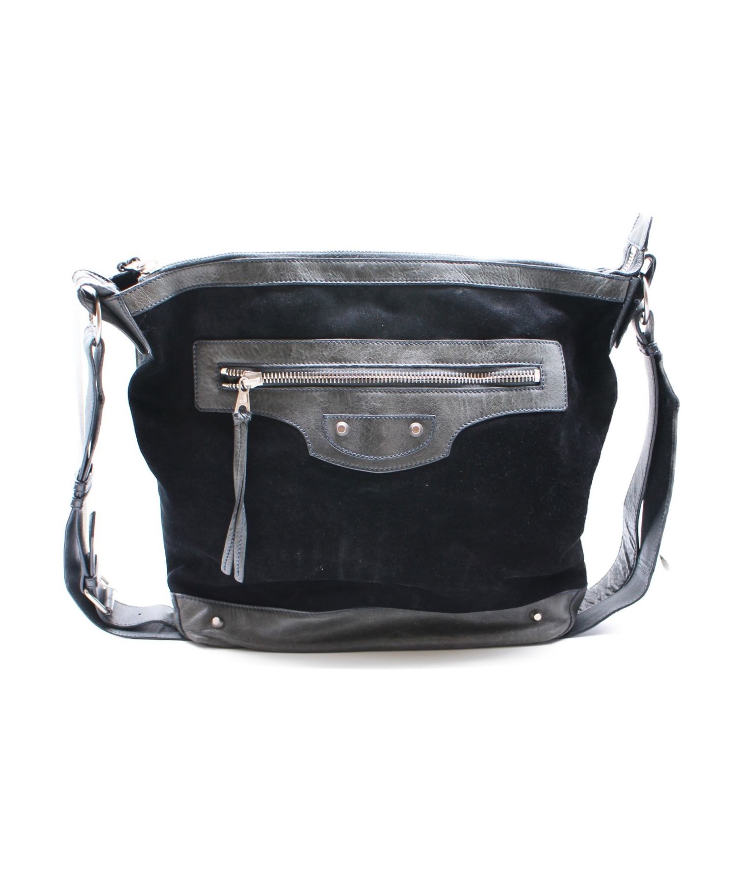 バレンシアガBALENCIAGA ザメンズデイショルダーバッグレザー