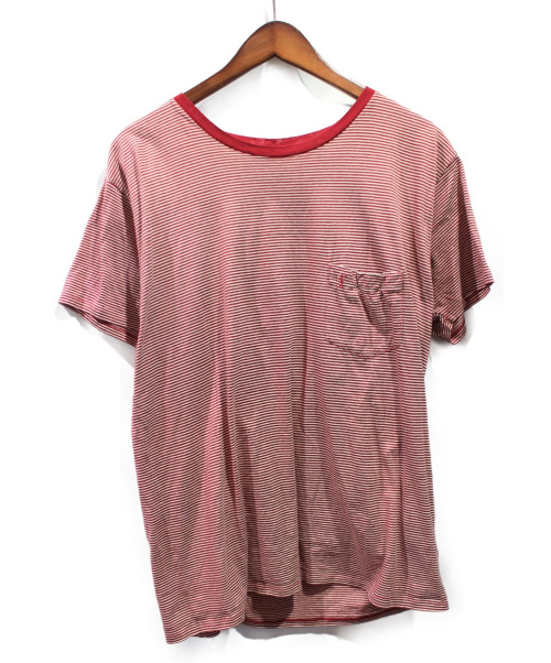 サンローランパリ 457556 Y2OP1 カサンドラロゴ刺繍Tシャツ S