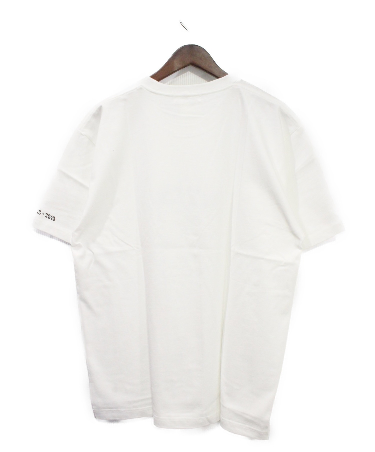 GOD SELECTION XXX (ゴットセレクショントリプルエックス) パイソンBOXロゴTシャツ ホワイト サイズ:XL 未使用品