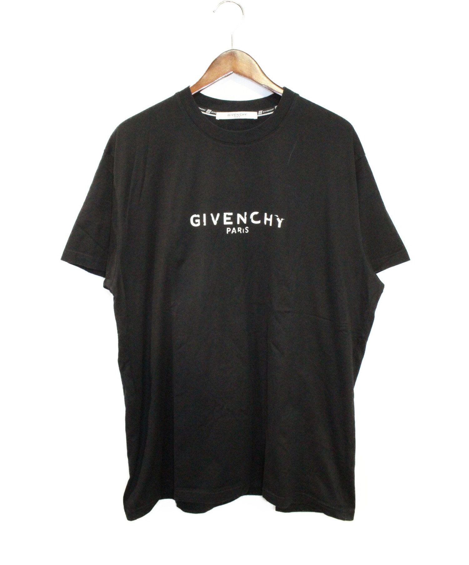 GIVENCHY (ジバンシィ) ロゴTシャツ ブラック サイズ:Ｍ