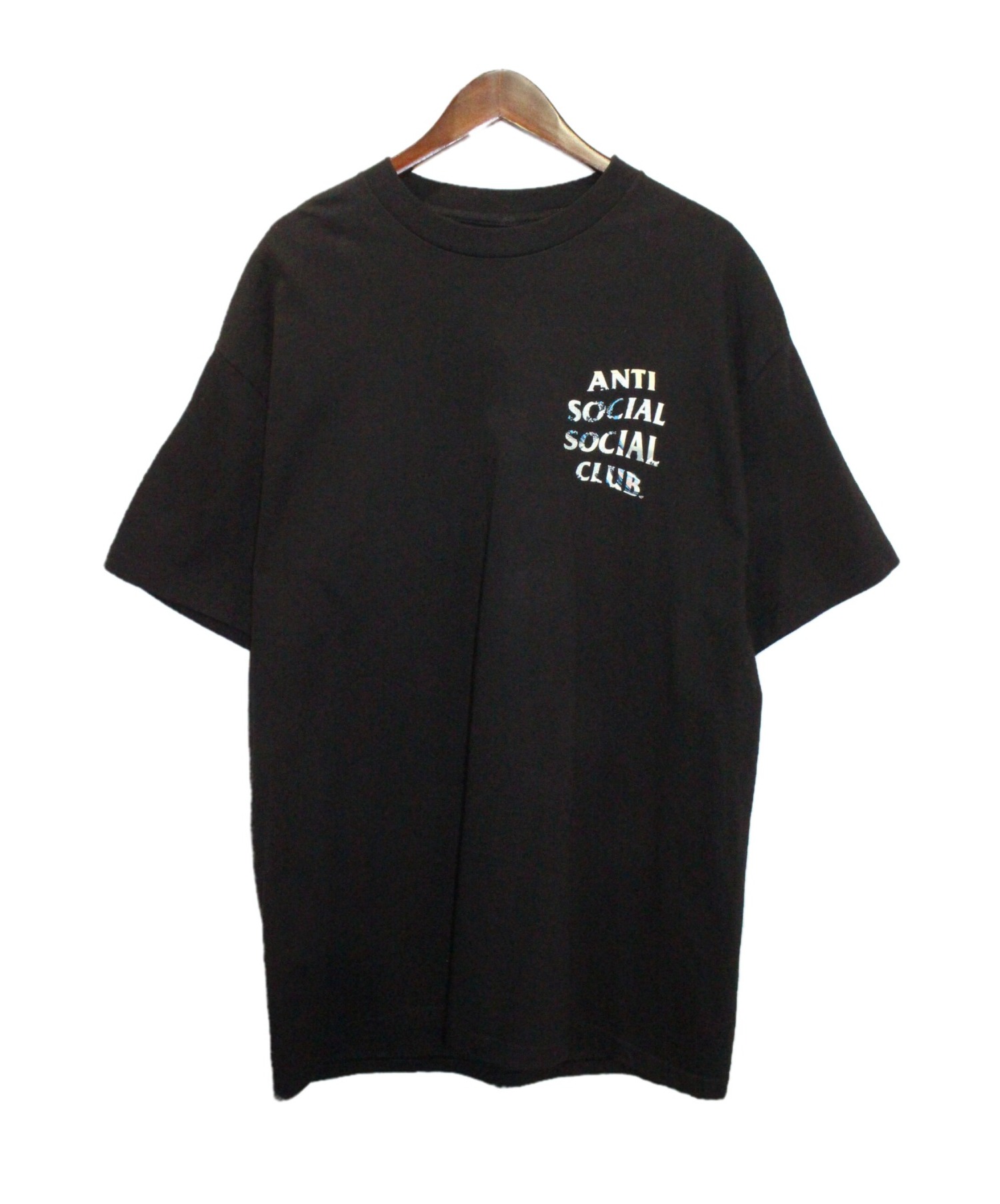 anti social social CLUB アンチソーシャルソーシャルクラブ Tシャツ ブラック サイズ:XL