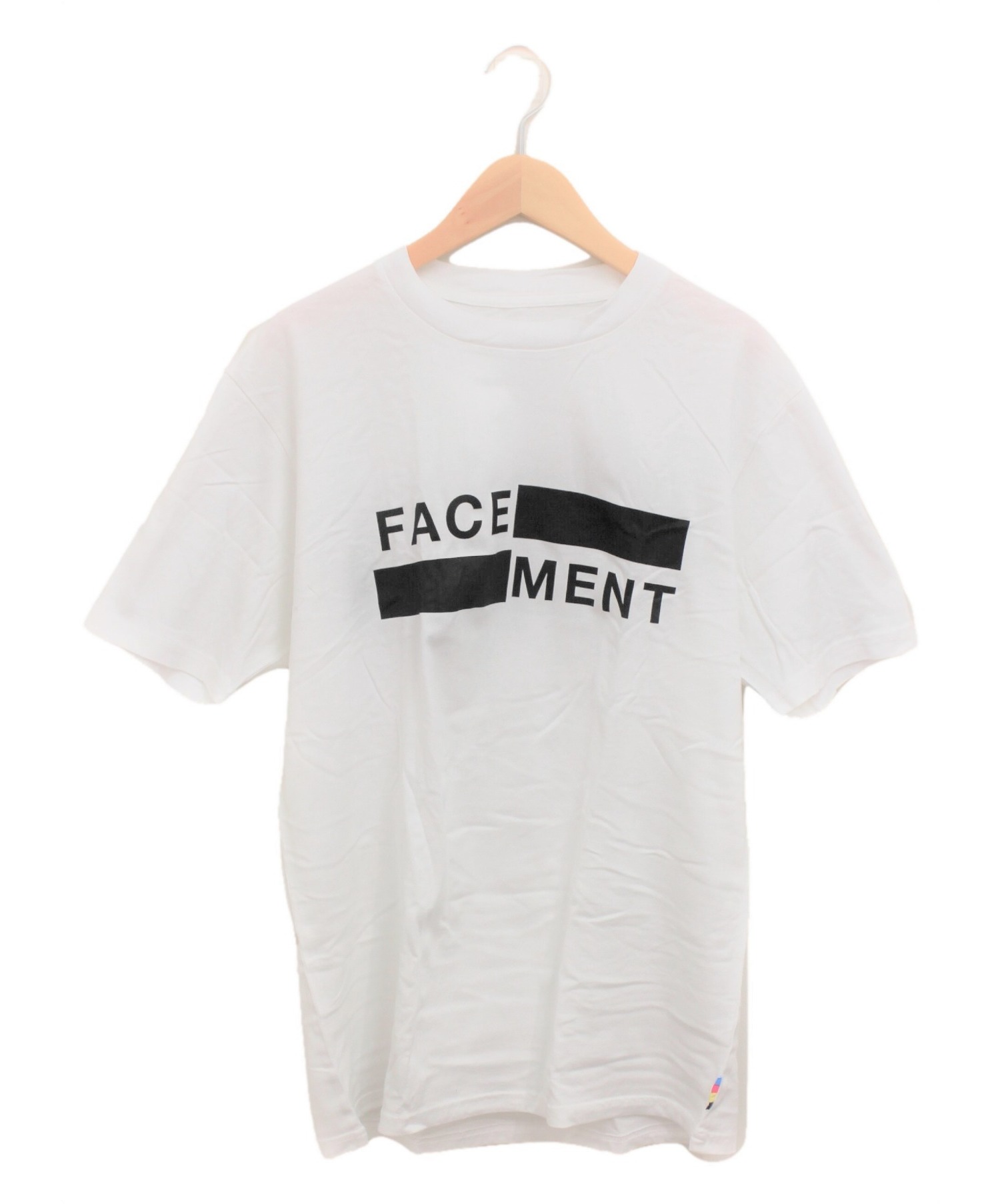 FRAGMENT DESIGN (フラグメント デザイン) ×FRAGMENT FACE/MENT TEE 02 ホワイト サイズ:M