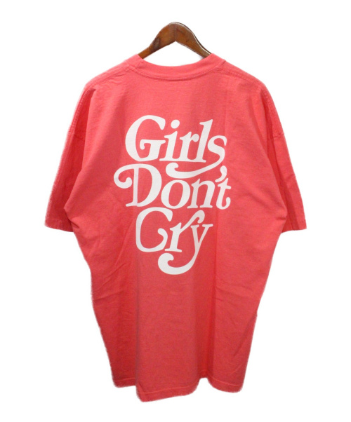 XL　GIRLS DON'T CRY Tシャツ ロゴ　ガールズドントクライ 白