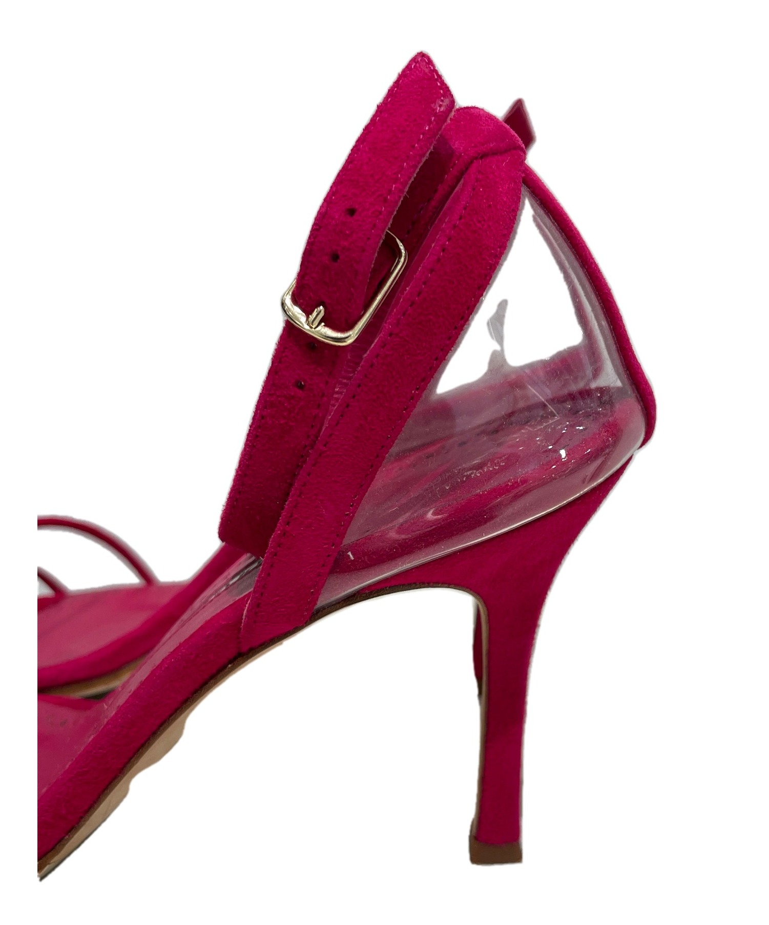 中古・古着通販】Manolo Blahnik (マノロブラニク) アンクルサンダル 