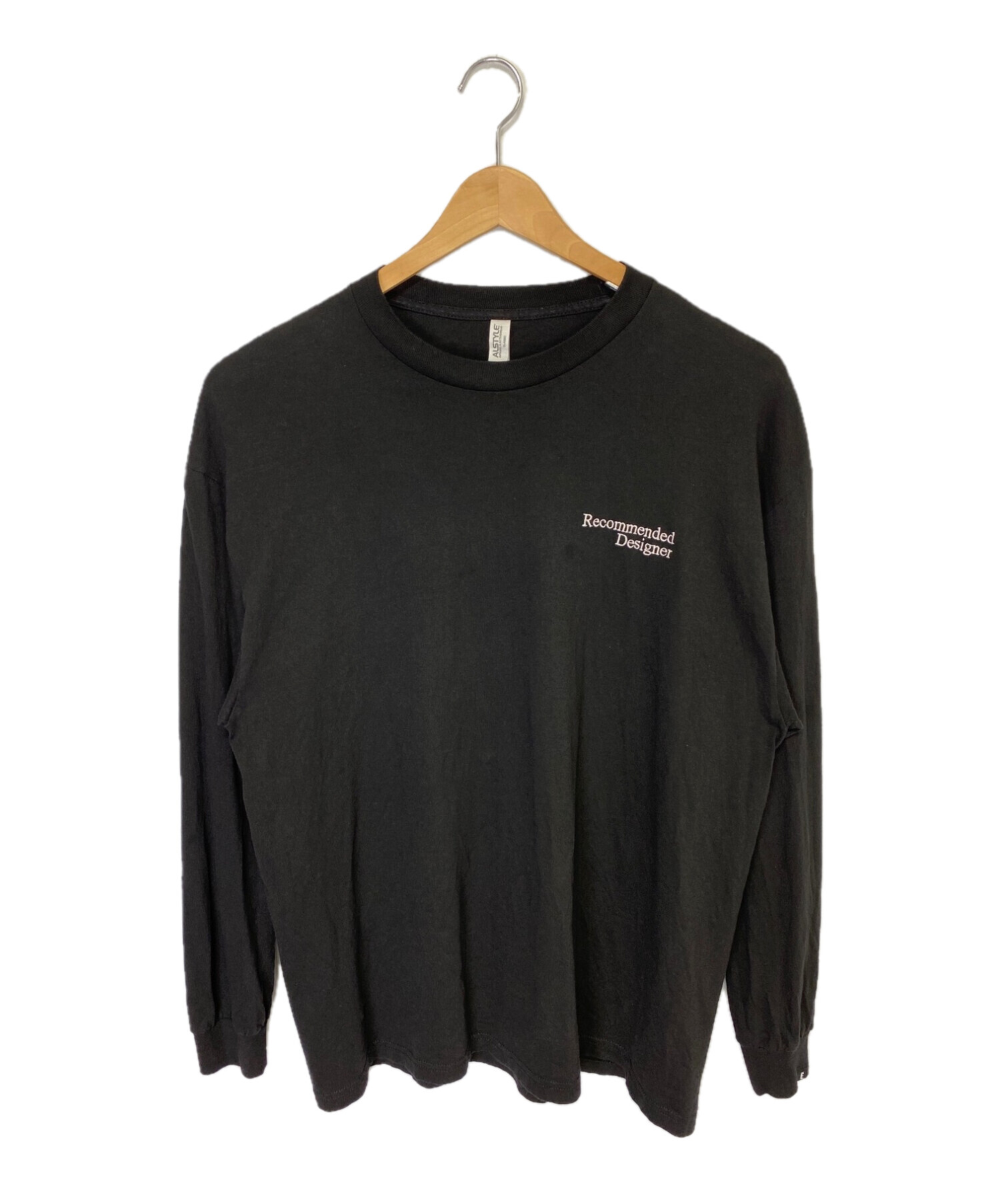 ENNOY (エンノイ) Recommended Designer 長袖Tシャツ ブラック サイズ:XL