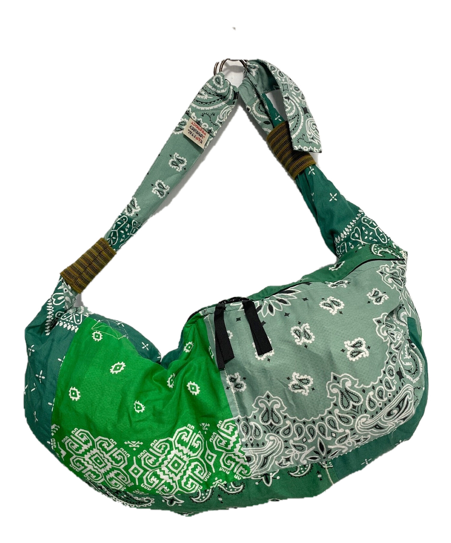 Kapital 6号帆布 スナフキンBAG カーキ ショルダーバッグ KAPITAL